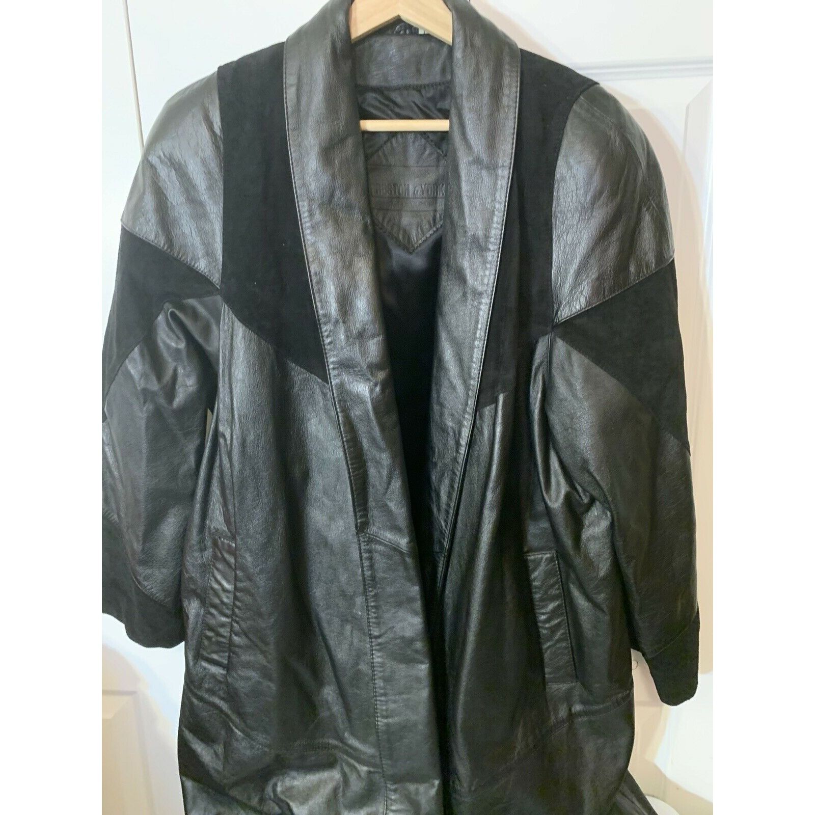 Preston & York Preston & York Black Women’s Sz XL Soft Leather Trench Coat Size XL / US 12-14 / IT 48-50 - 4 Thumbnail