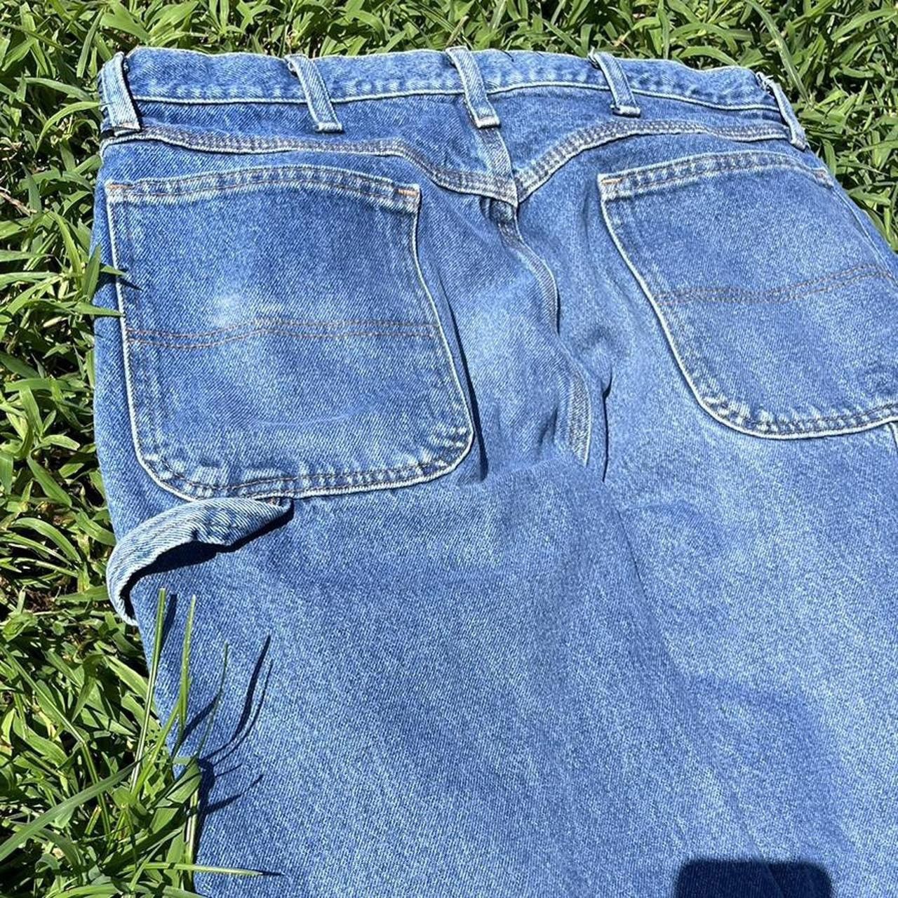 Levi's Vintage Clothing Rustler Carpenter Jeans 34x30 Y2K Baggy Levi’s Sister Brand Size US 34 / EU 50 - 4 Thumbnail
