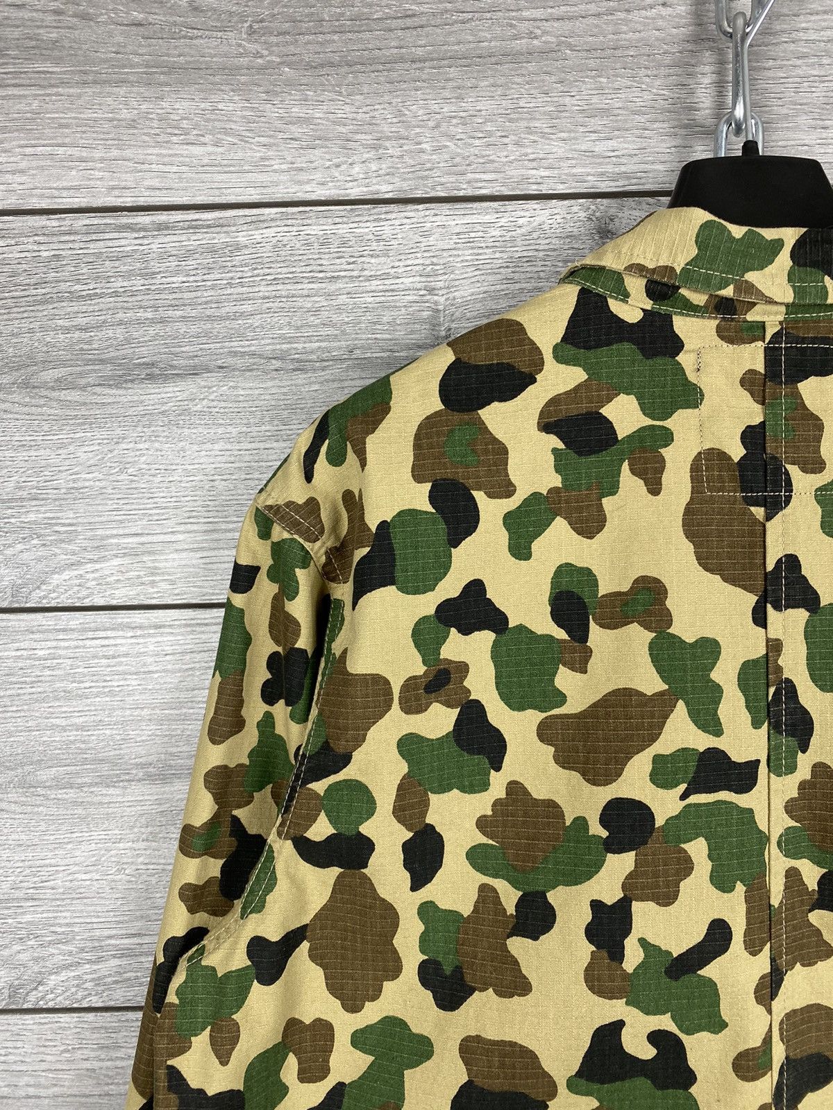 Dickies Mens Vintage Dickies Camo Light Coach Jacket Button Up Size US M / EU 48-50 / 2 - 14 Thumbnail