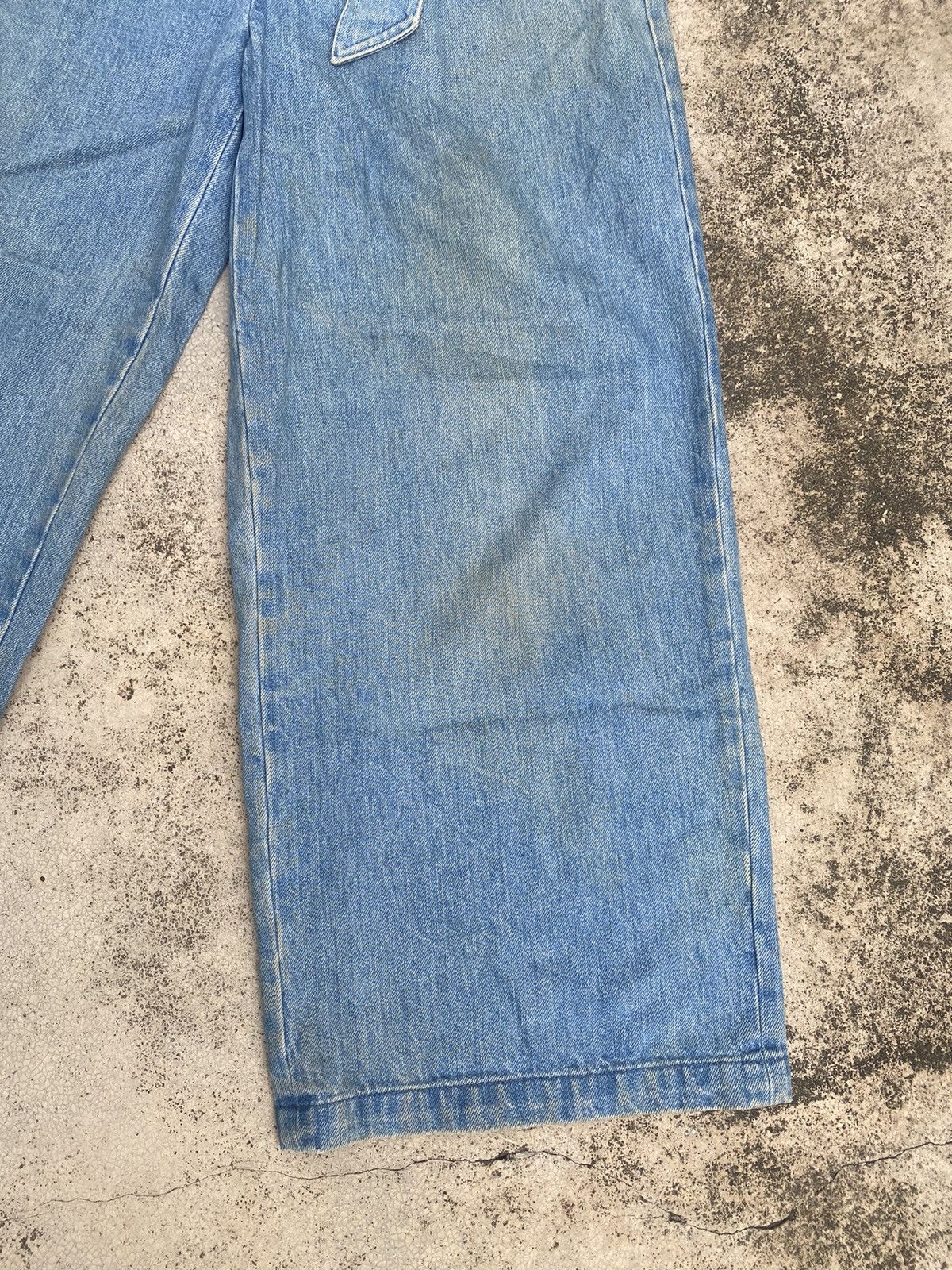 Designer × Japanese Brand × Opening Ceremony Japanese Brand Opening Ceremony Baggy Wide Leg Jeans Size 26" / US 2 / IT 38 - 5 Thumbnail
