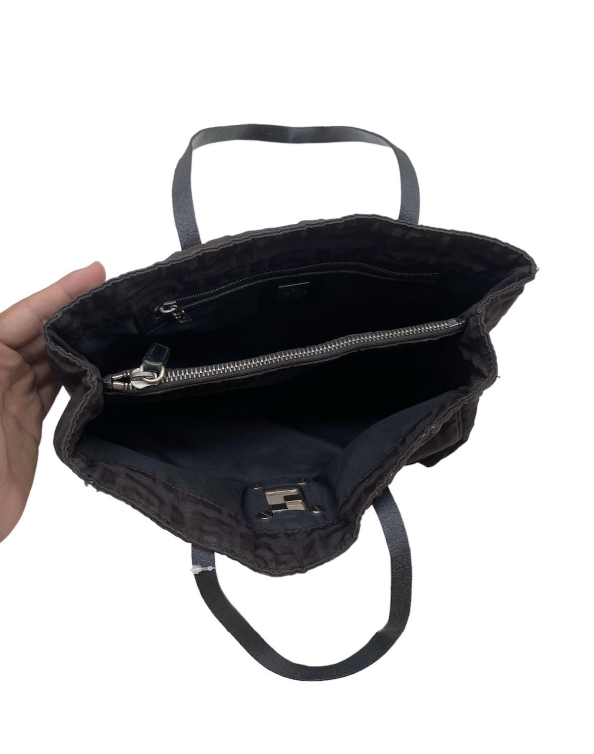 Fendi vintage fendi monogram handle bag Size ONE SIZE - 3 Thumbnail