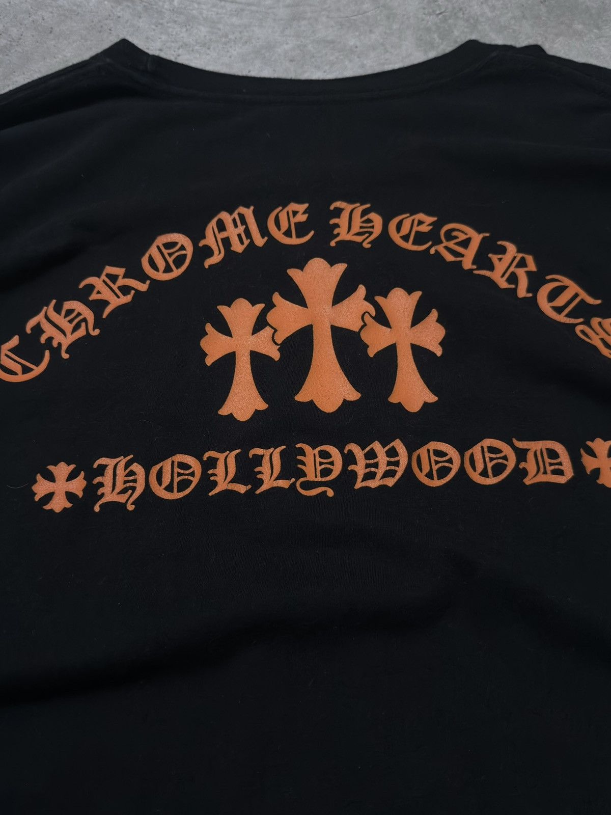 Chrome Hearts chrome hearts orange triple cross longsleeve Size US XL / EU 56 / 4 - 3 Thumbnail