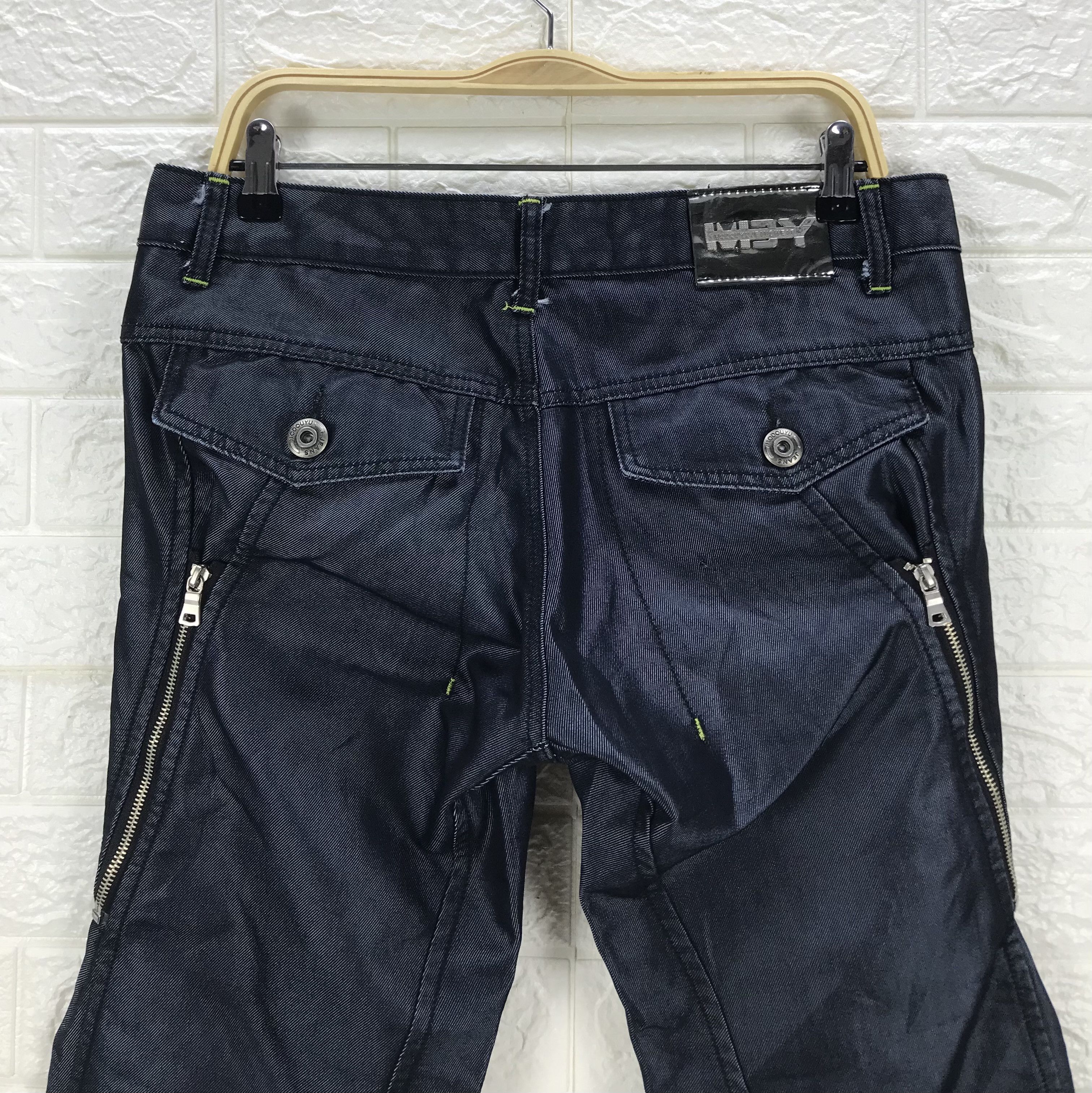 Japanese Brand Japanese Concert Club Multi Zipper Jeans Size US 34 / EU 50 - 6 Thumbnail