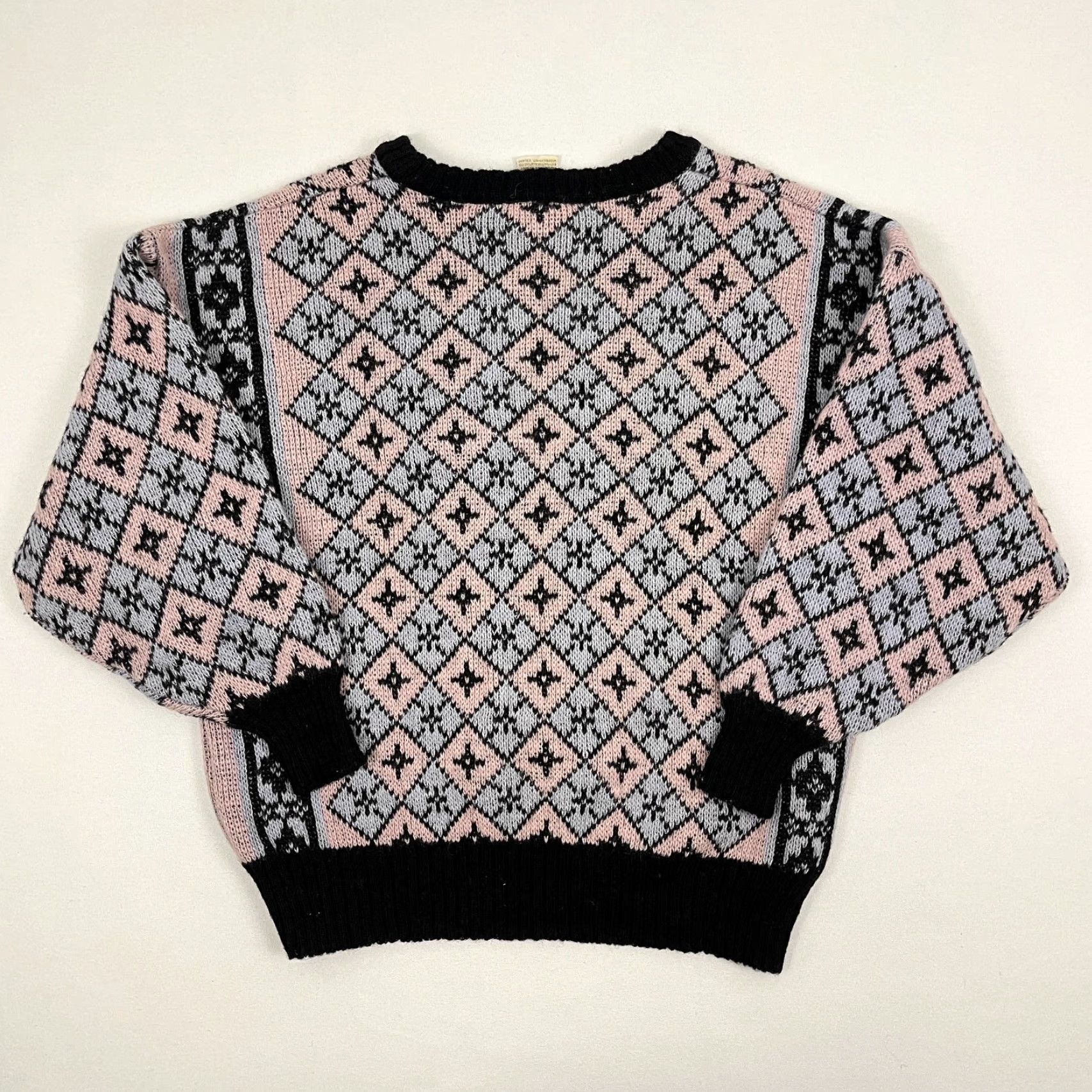 Vintage VINTAGE Alafoss Icewool Sweater Womens M/L Pink Nordic New Wool Crewneck Jumper Iceland Size M / US 6-8 / IT 42-44 - 6 Thumbnail