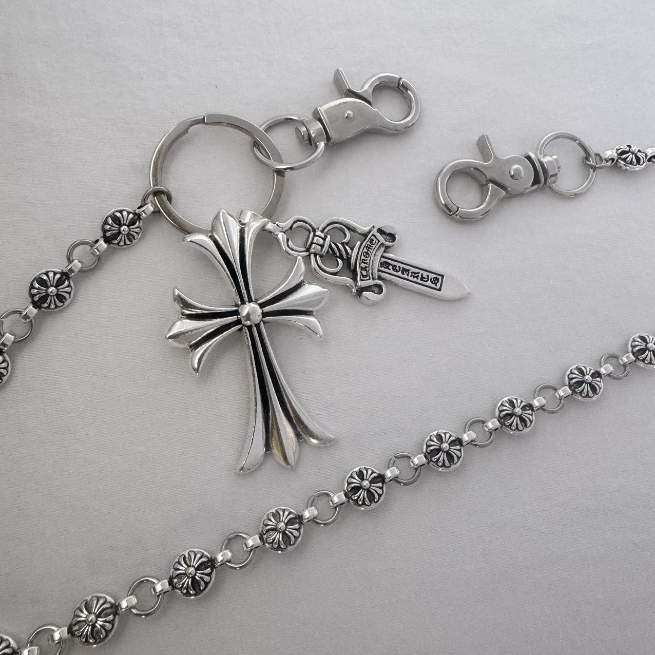 Other Cross Pants Chain for Men Women,Jeans Chain,Keys Chain Size ONE SIZE - 3 Thumbnail