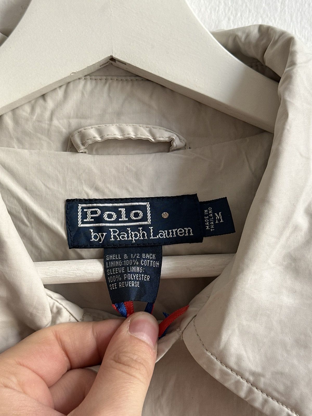 Polo Ralph Lauren Polo Ralph Lauren Vintage Rare 90s Mens Long Trench Coat Size US M / EU 48-50 / 2 - 3 Thumbnail