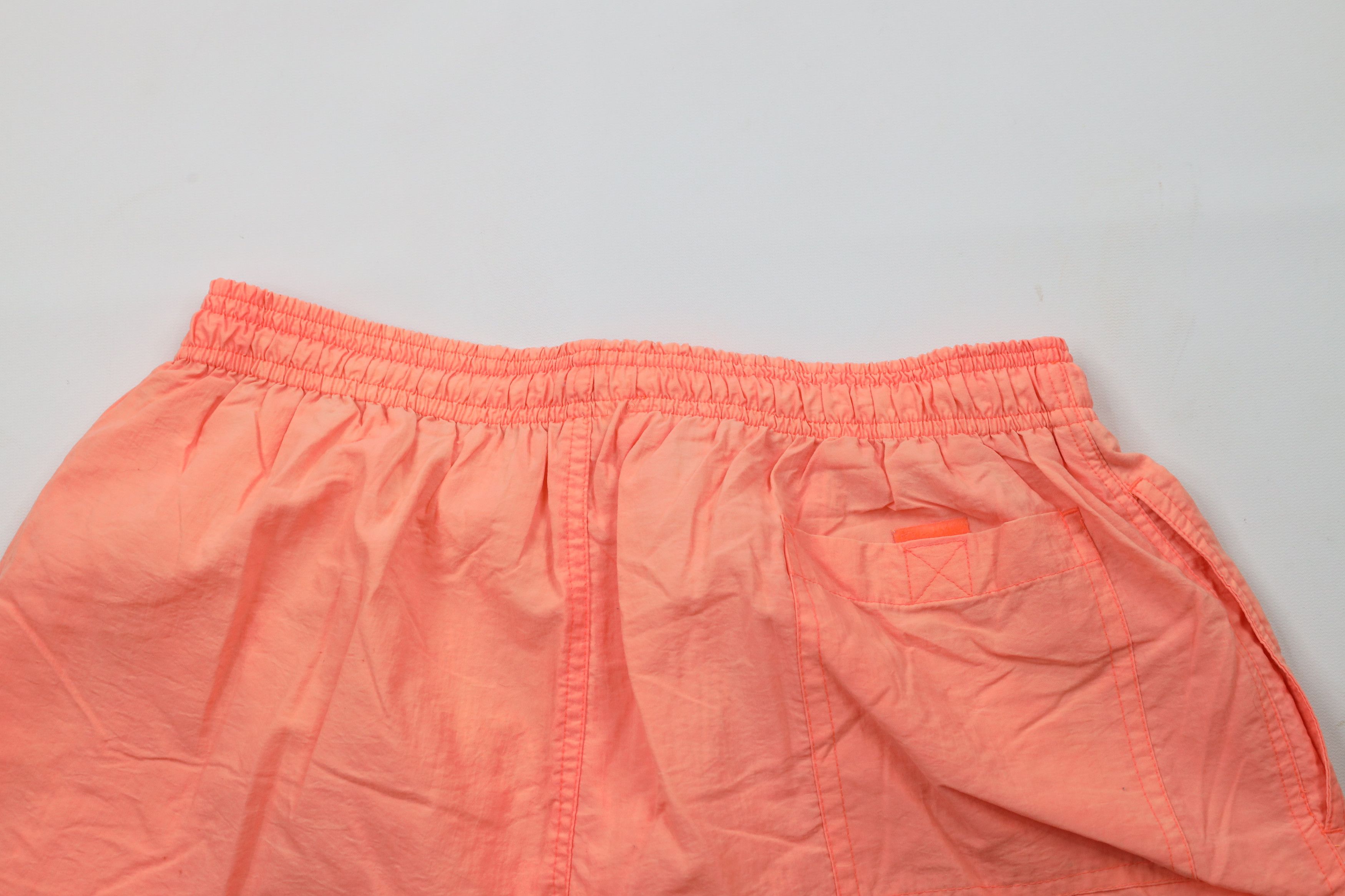 Vintage Vintage 90s Streetwear Above Knee Shorts Swim Trunks Pink Size US 36 / EU 52 - 9 Thumbnail