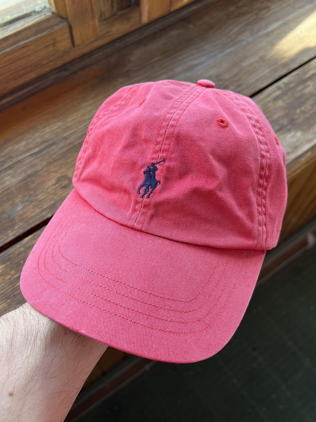 Polo Ralph Lauren Y2K Polo Ralph Lauren Hat Distressed faded Size ONE SIZE - 1 Thumbnail