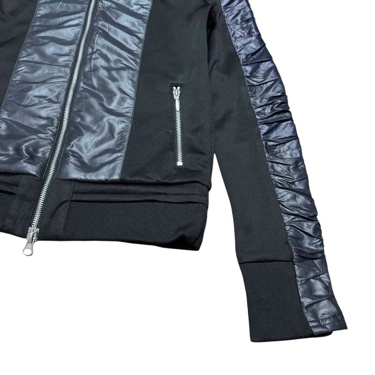 Japanese Brand The Twelve Hybrid Zipper Jacket Rick Owens Size US S / EU 44-46 / 1 - 6 Thumbnail