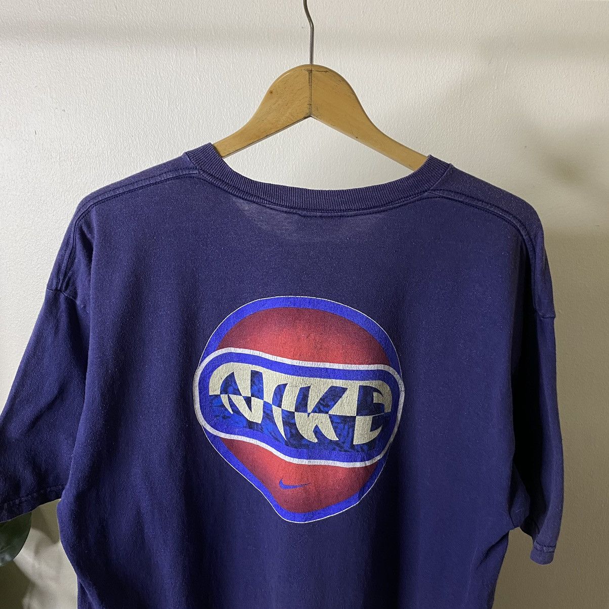 Nike Vintage 1990s Nike Nice Design Tee Size US L / EU 52-54 / 3 - 2 Thumbnail