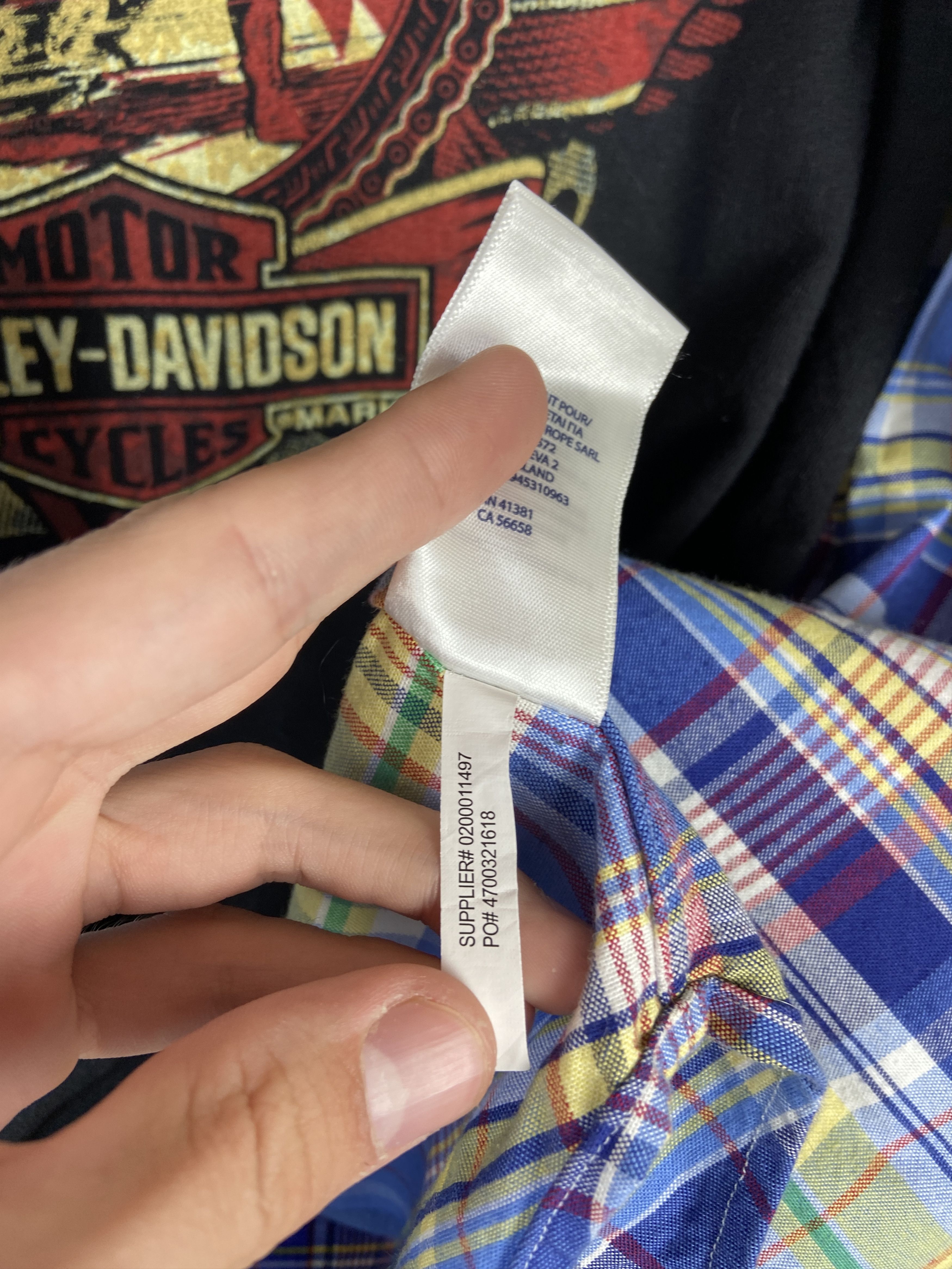 Flannel Flannel Polo Ralph Lauren Vintage Mens Shirt Size US S / EU 44-46 / 1 - 8 Thumbnail
