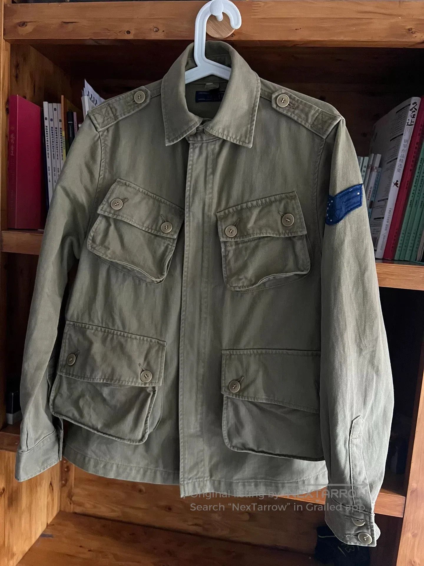 Japan Blue Jeans Soulive Jungle Jacket by Japan Blue Jeans. Size US L / EU 52-54 / 3 - 3 Thumbnail