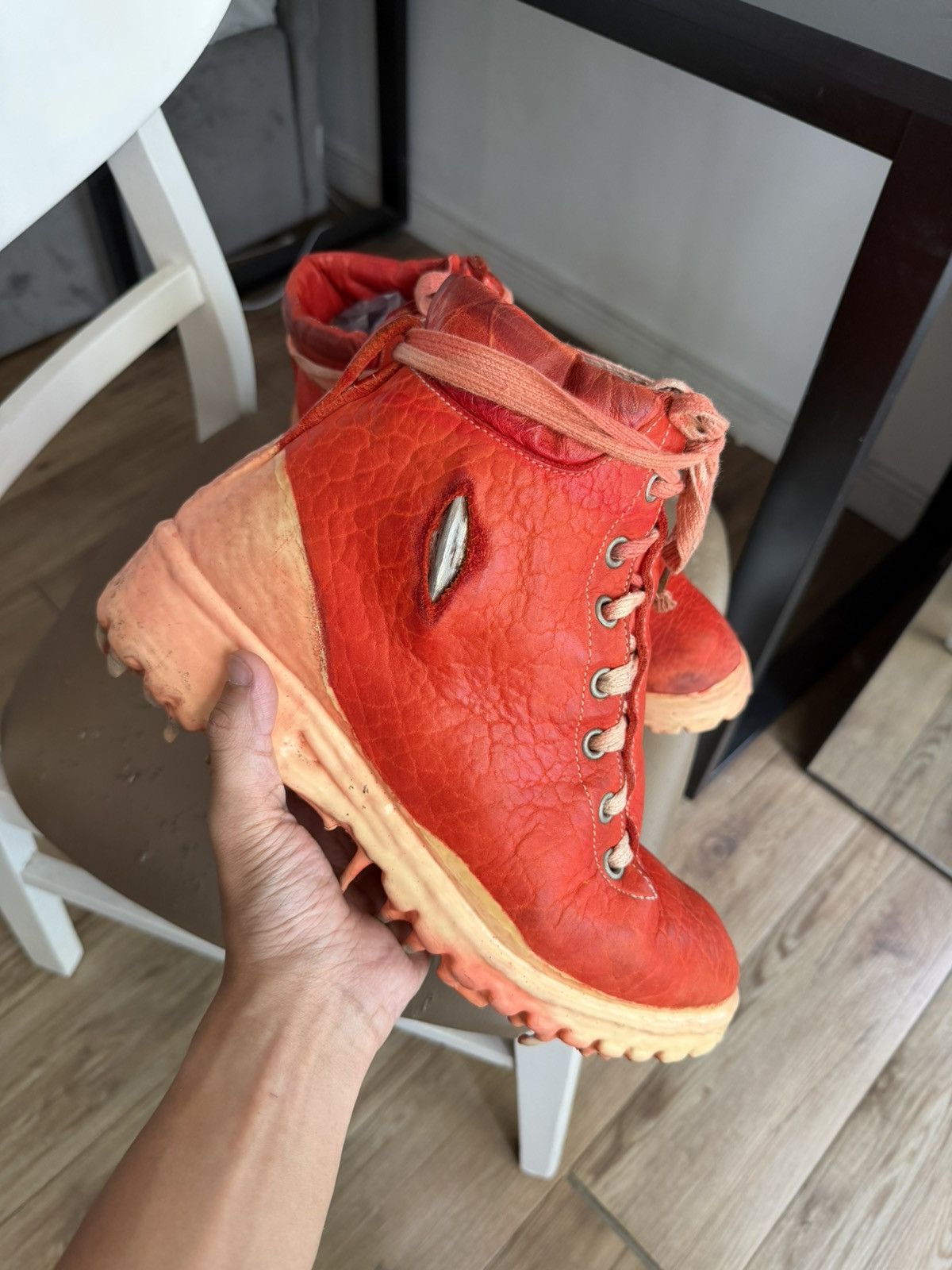 Carol Christian Poell Carol Christian Poell Prosthetic Workboots Size US 10 / EU 43 - 9 Thumbnail