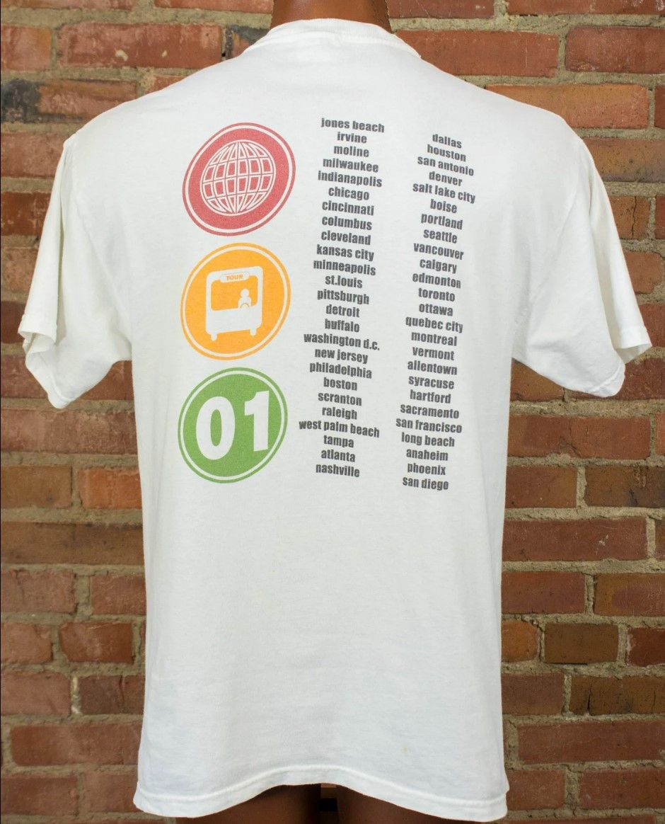 Band Tees Blink-182 T Shirt 2001 Take Off Your Pants and Jacket Tour Size US XL / EU 56 / 4 - 2 Thumbnail