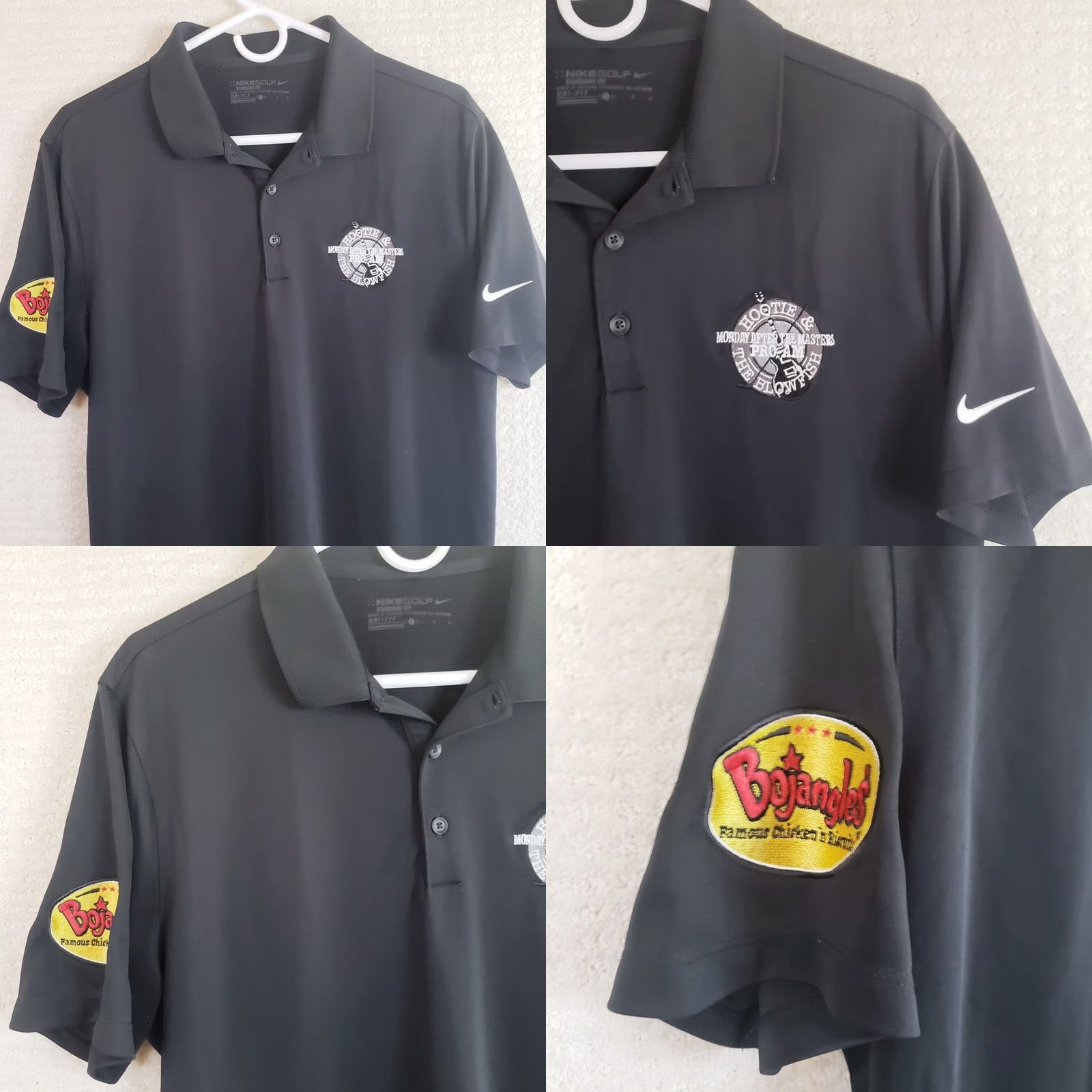 Nike Nike Polo Shirt Mens L Black Short Sleeve Dri-Fit Golf Hootie Masters Shirt Size US L / EU 52-54 / 3 - 8 Thumbnail