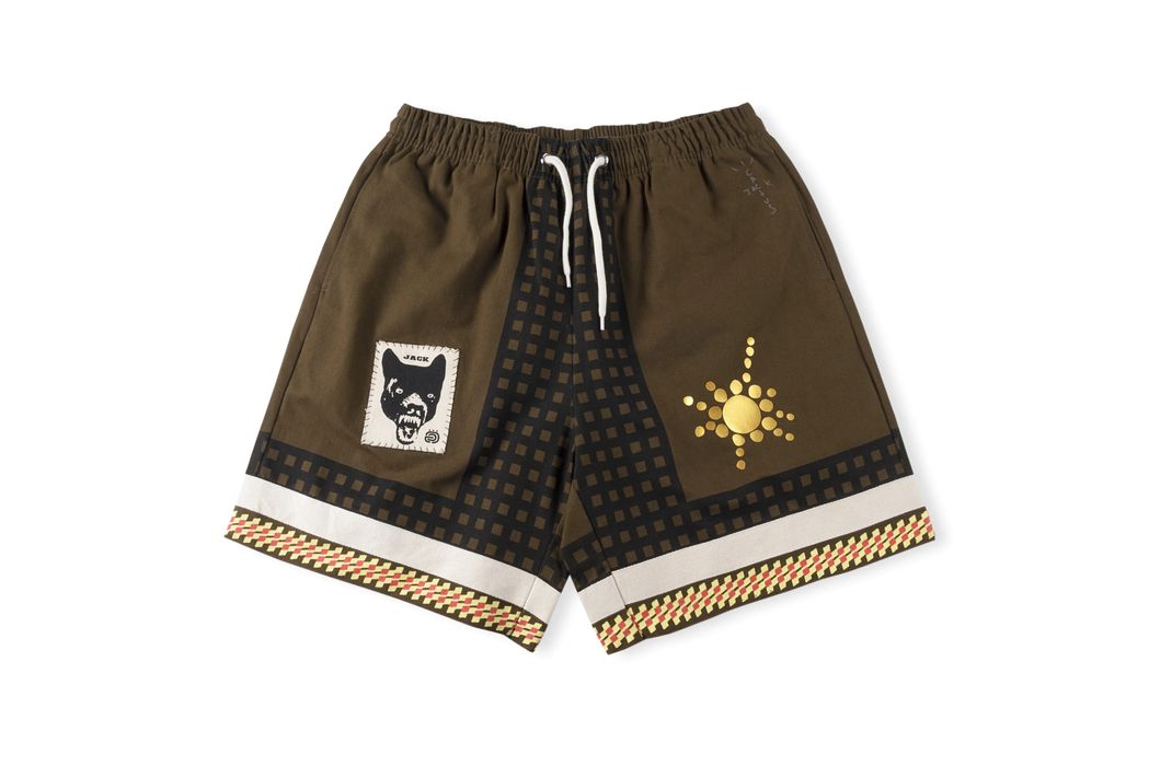 travis scott shorts cactus jack
