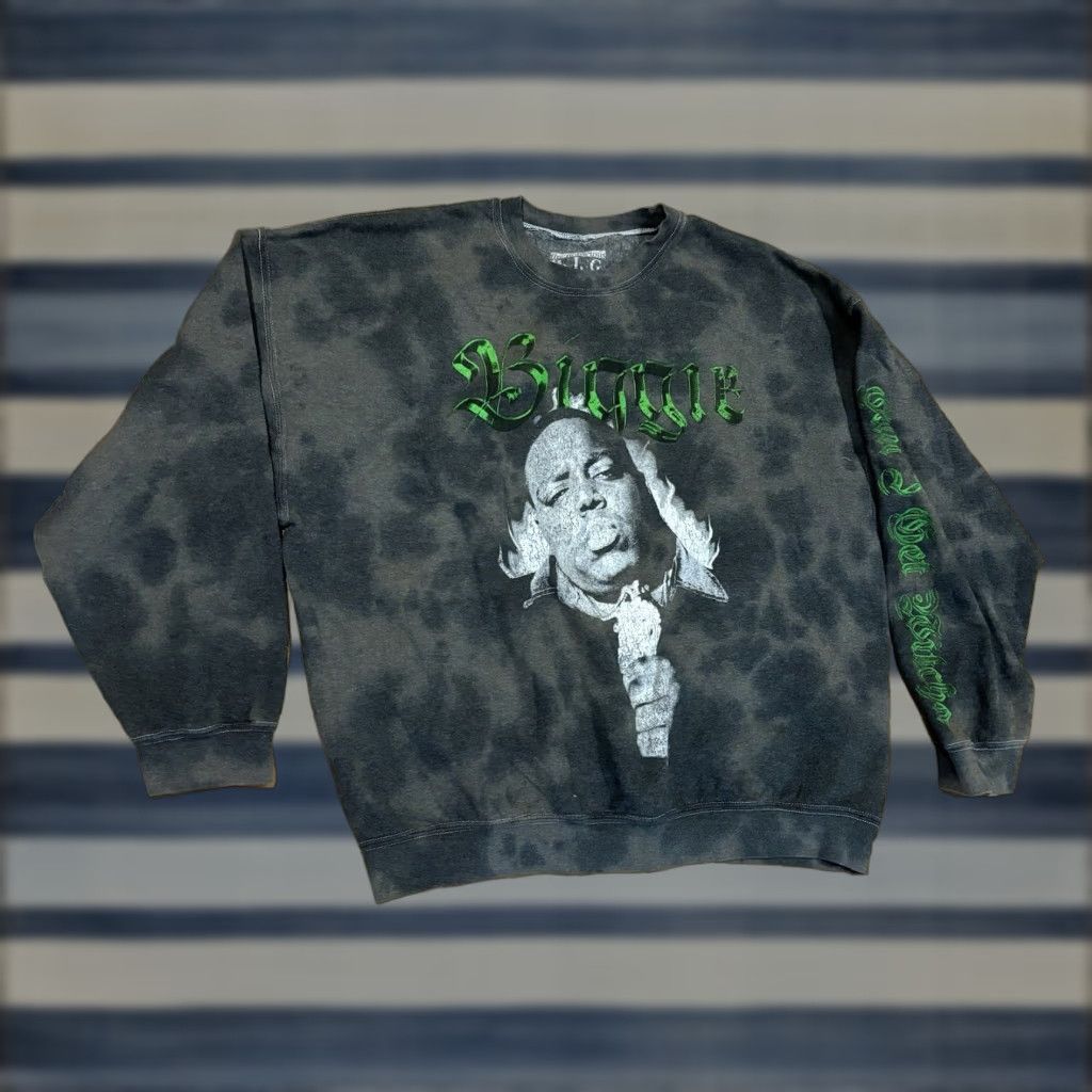 Urban Outfitters Urban Outfitters Notorious BIG BIGGIE Oversized Tie Dye Sweatshirt Size S/M Size US S / EU 44-46 / 1 - 1 Thumbnail
