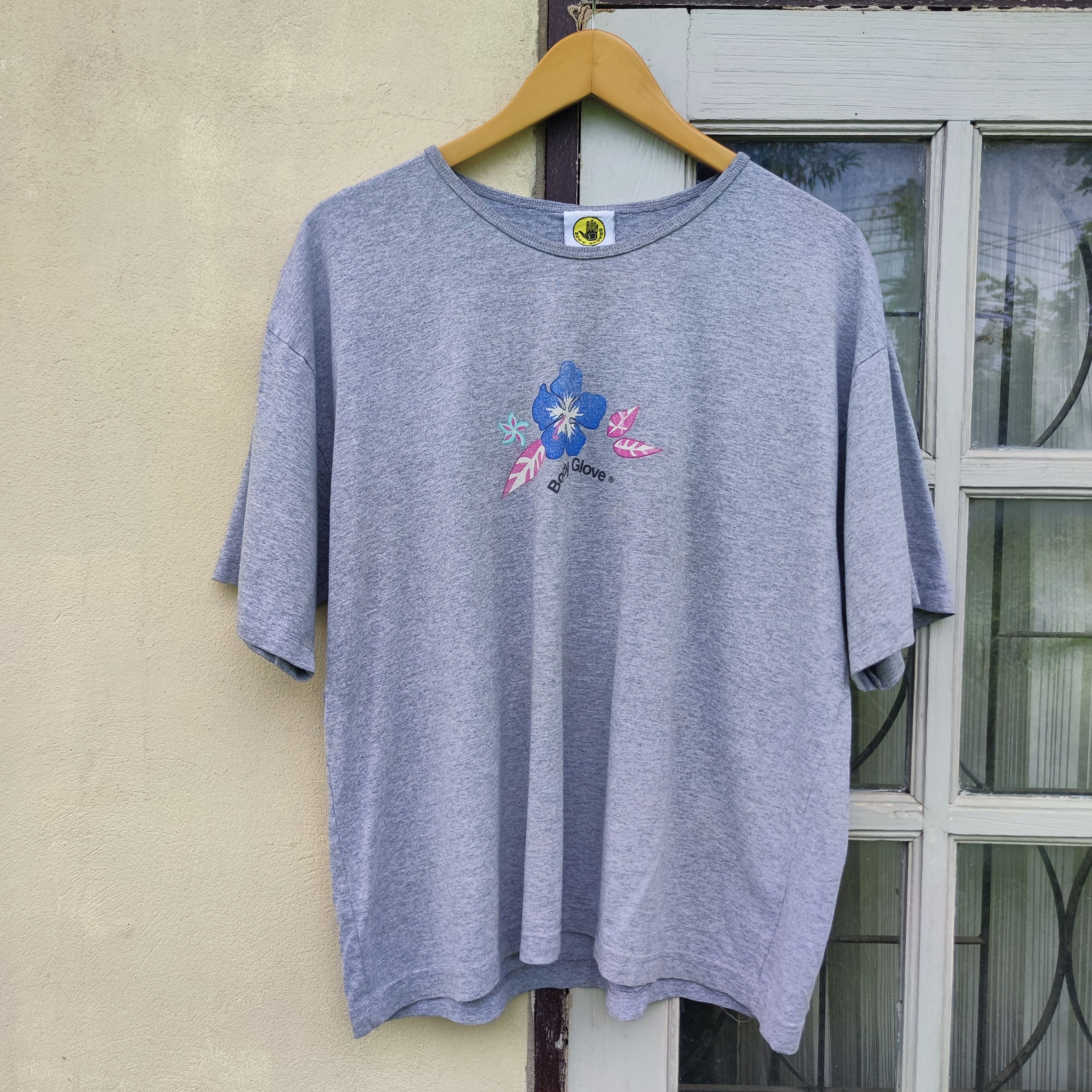 Body Glove × Vintage Vintage 90s Body glove Hibiscus T-Shirt Size US L / EU 52-54 / 3 - 1 Thumbnail