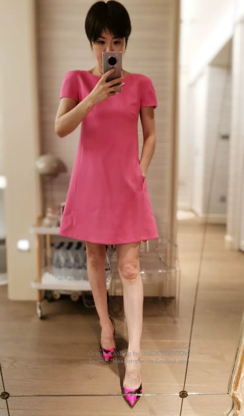 Other Valentino Woolen dress with bow decoration Size S / US 4 / IT 40 - 1 Thumbnail