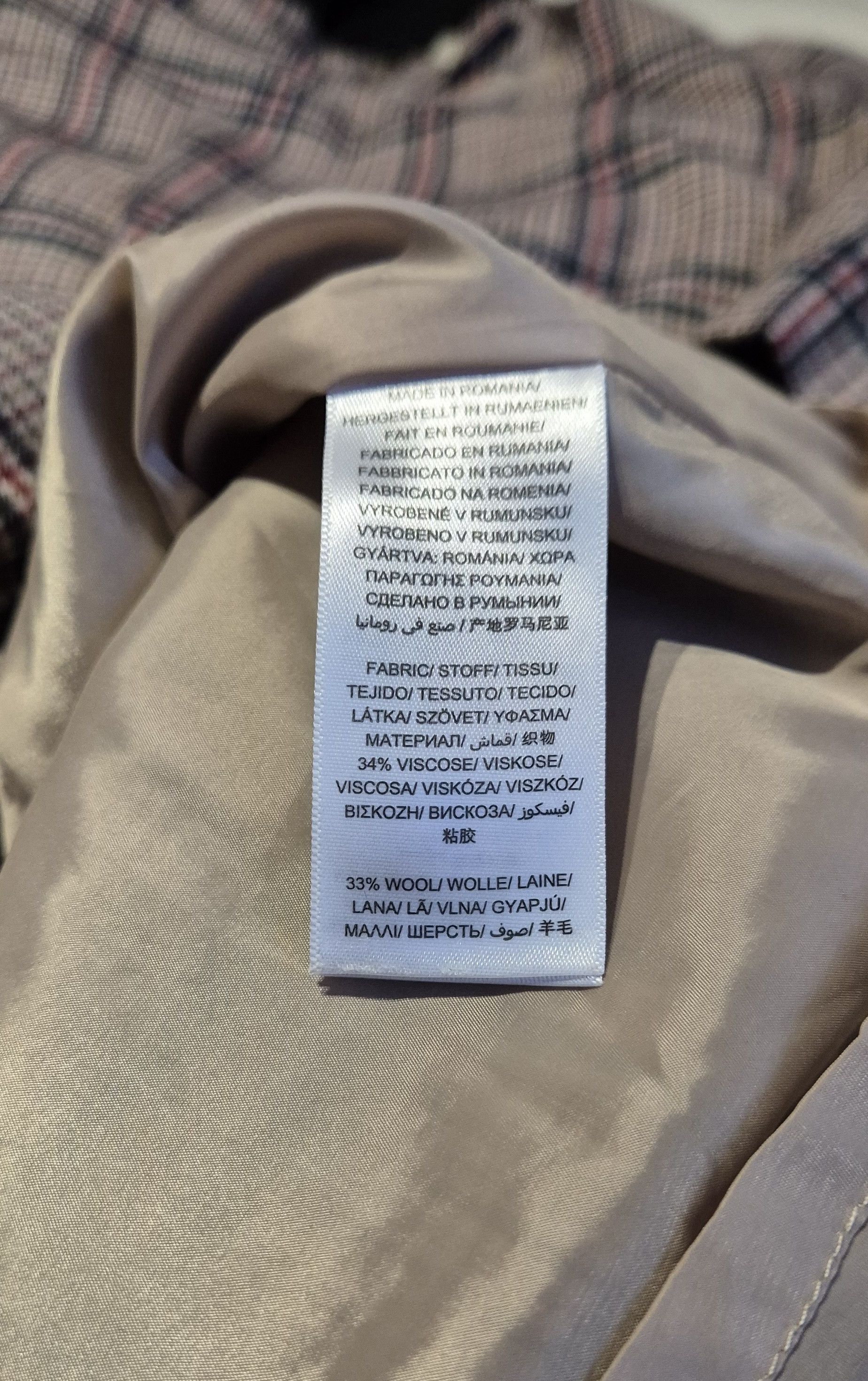 Gant Checked dress with wool Size XS / US 0-2 / IT 36-38 - 4 Thumbnail