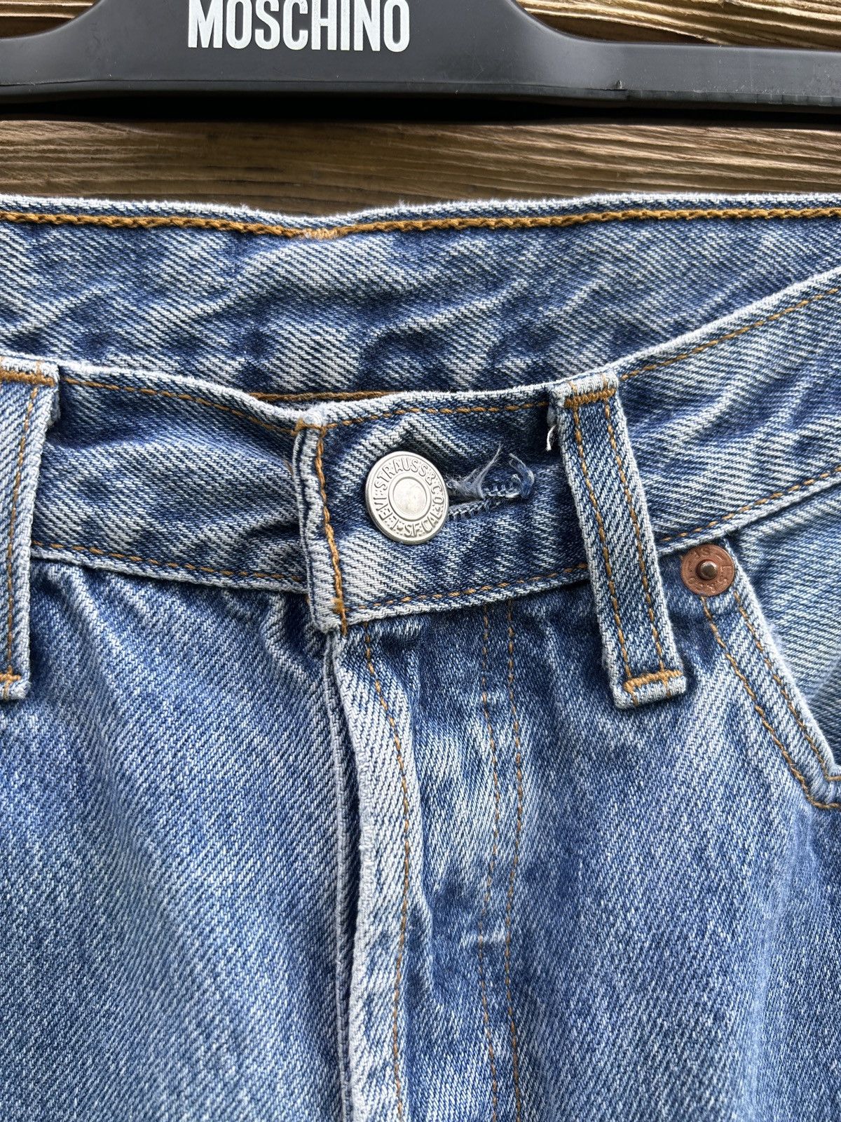 Levi's 90s Vintage Levi's 501 1996 Denim Jeans Size 29/34 Size US 29 - 9 Thumbnail