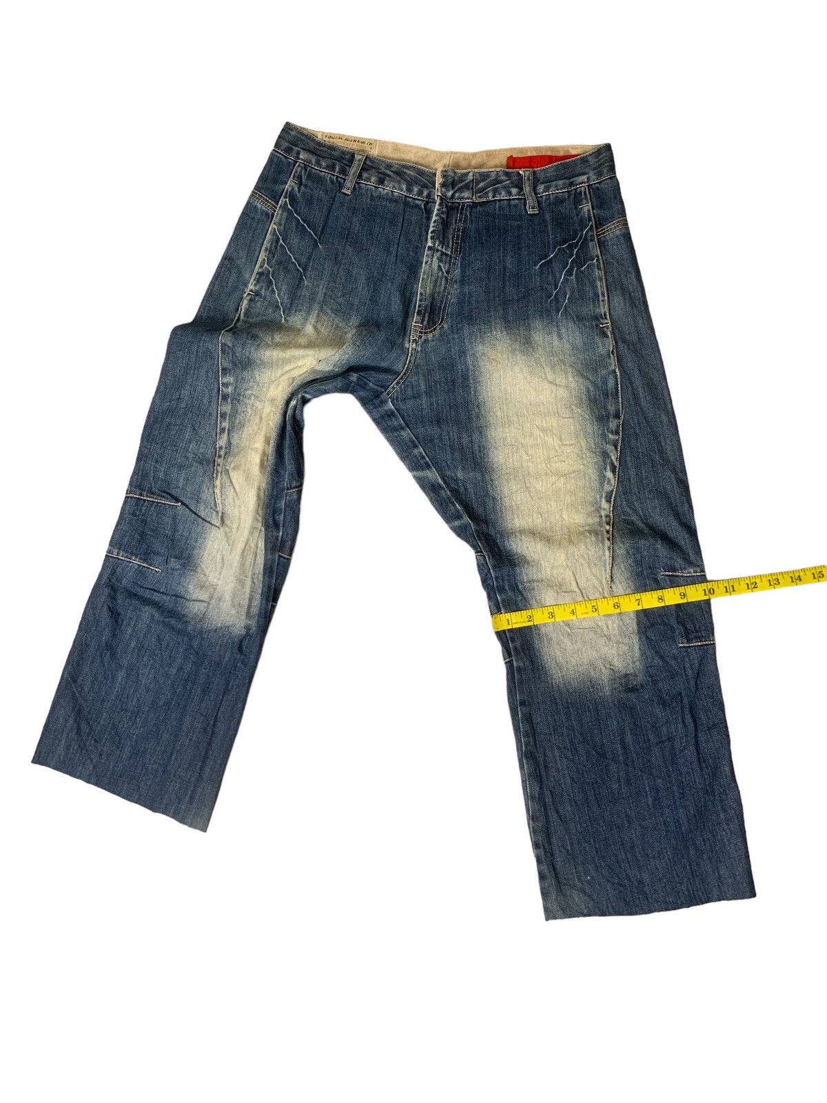 Japanese Brand Rare Design Tough Jeansmith Denim Size US 34 / EU 50 - 15 Thumbnail