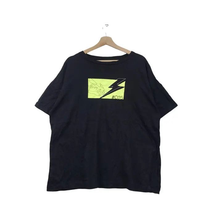 Pokemon Vtg POKEMON #025 PIKACHU Video Game Nintendo Movie Tee Shirt Size US M / EU 48-50 / 2 - 1 Thumbnail
