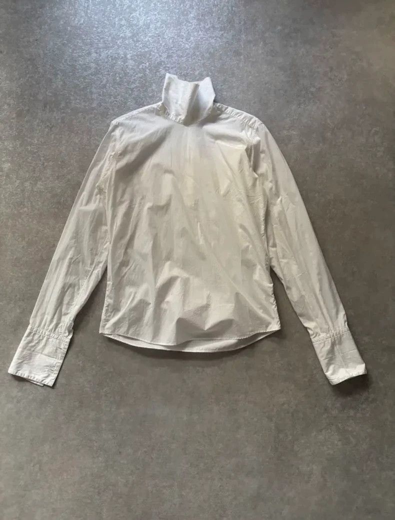 Dries Van Noten DRIES VAN NOTEN white blouse Size US S / EU 44-46 / 1 - 1 Thumbnail