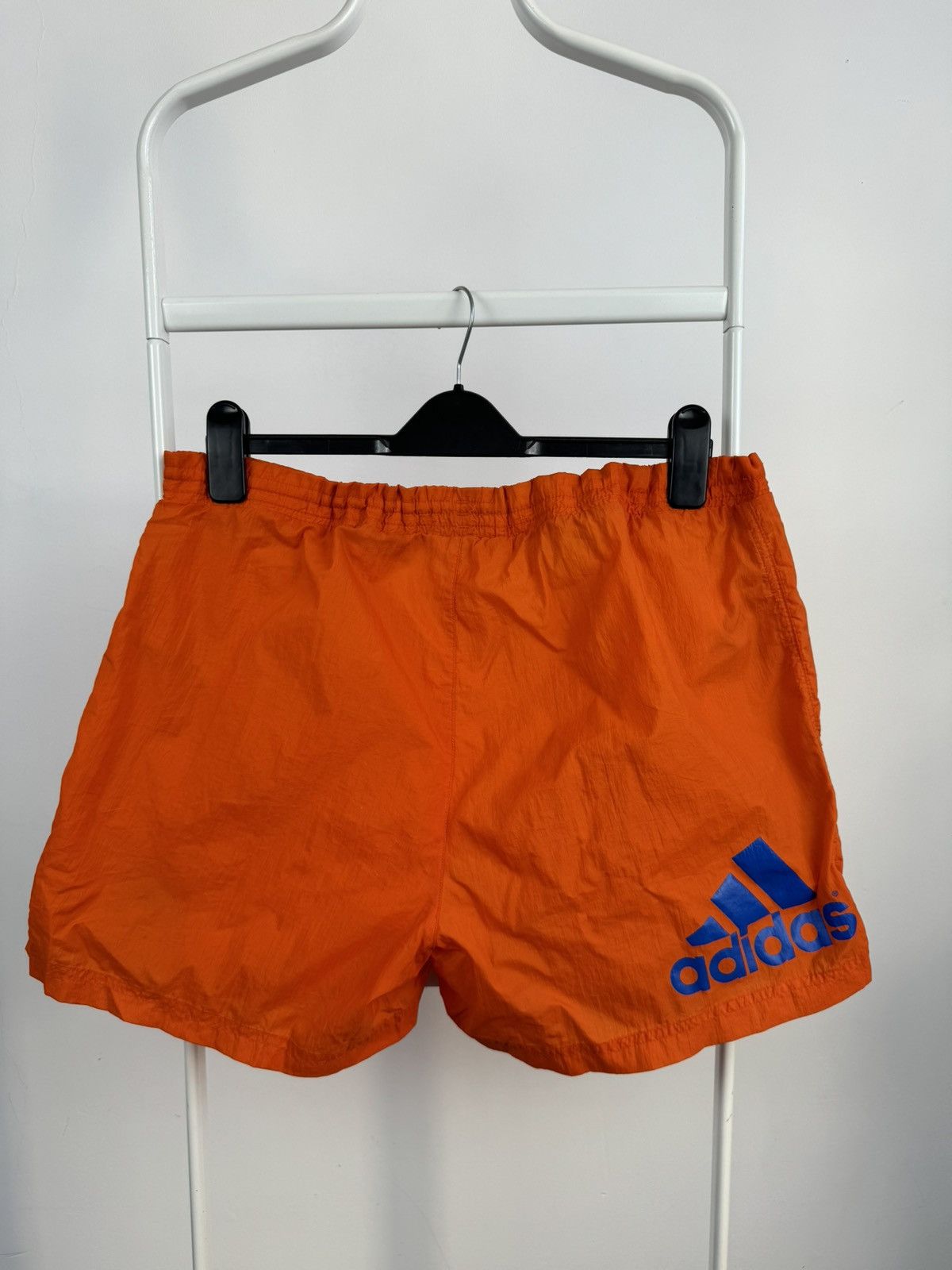 Adidas × Vintage Vintage Adidas Big Logo Shorts Size US 32 / EU 48 - 1 Thumbnail