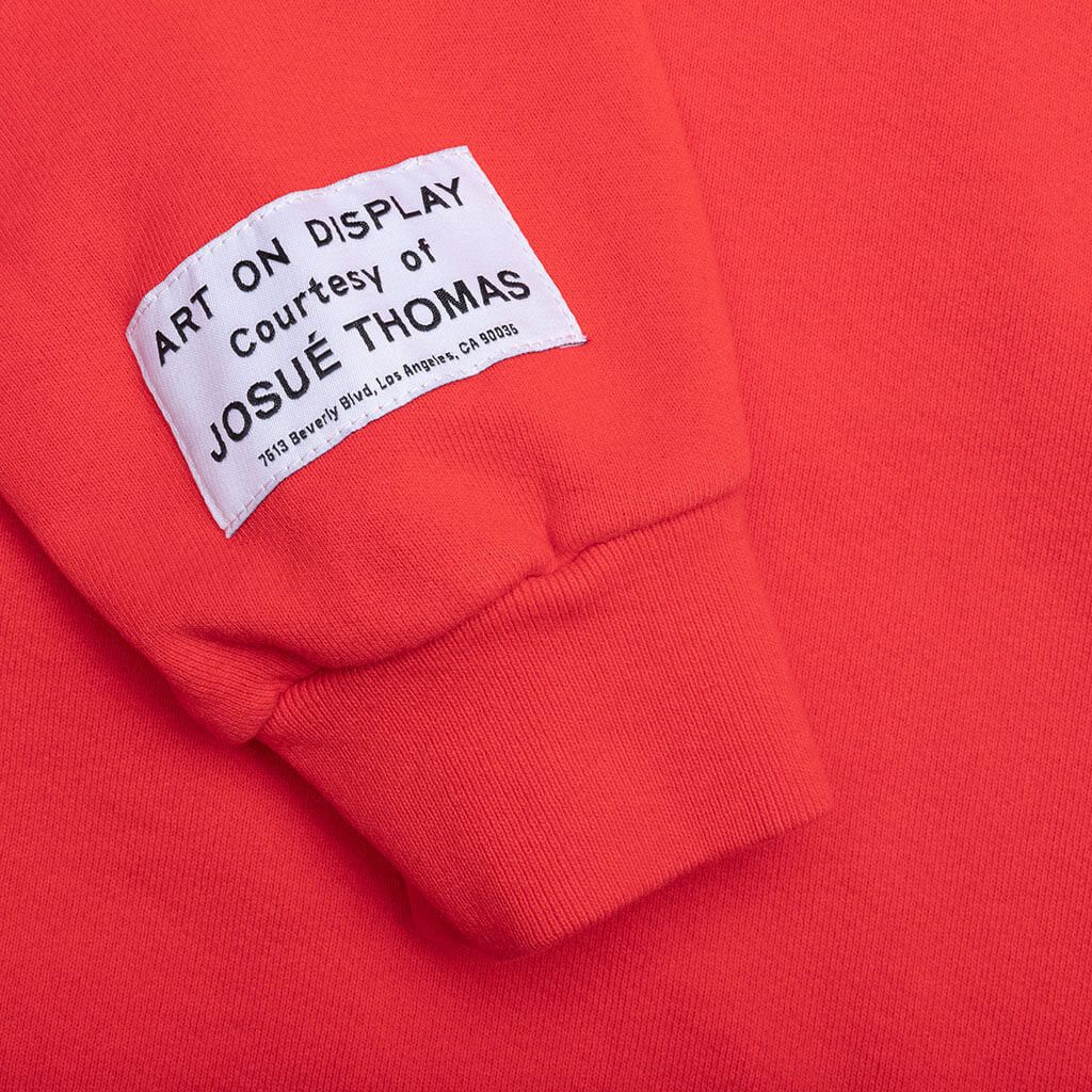 Gallery Dept. o1gr1nt0526 Musique Crewneck Sweatshirt in Red Size US XS / EU 42 / 0 - 5 Thumbnail