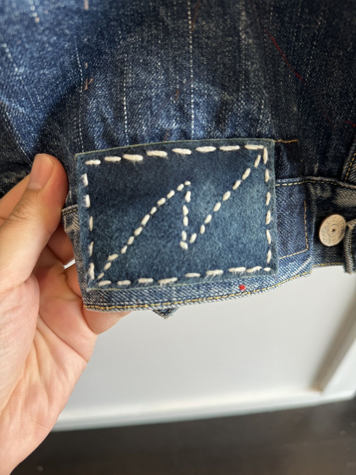 Visvim I.C.T 101 Denim Jacket Dry Size US XL / EU 56 / 4 - 5 Thumbnail