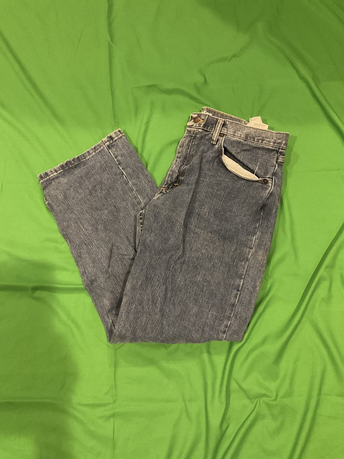 Vintage × Wrangler Vintage Wrangler dark blue jeans Size US 34 / EU 50 - 1 Thumbnail