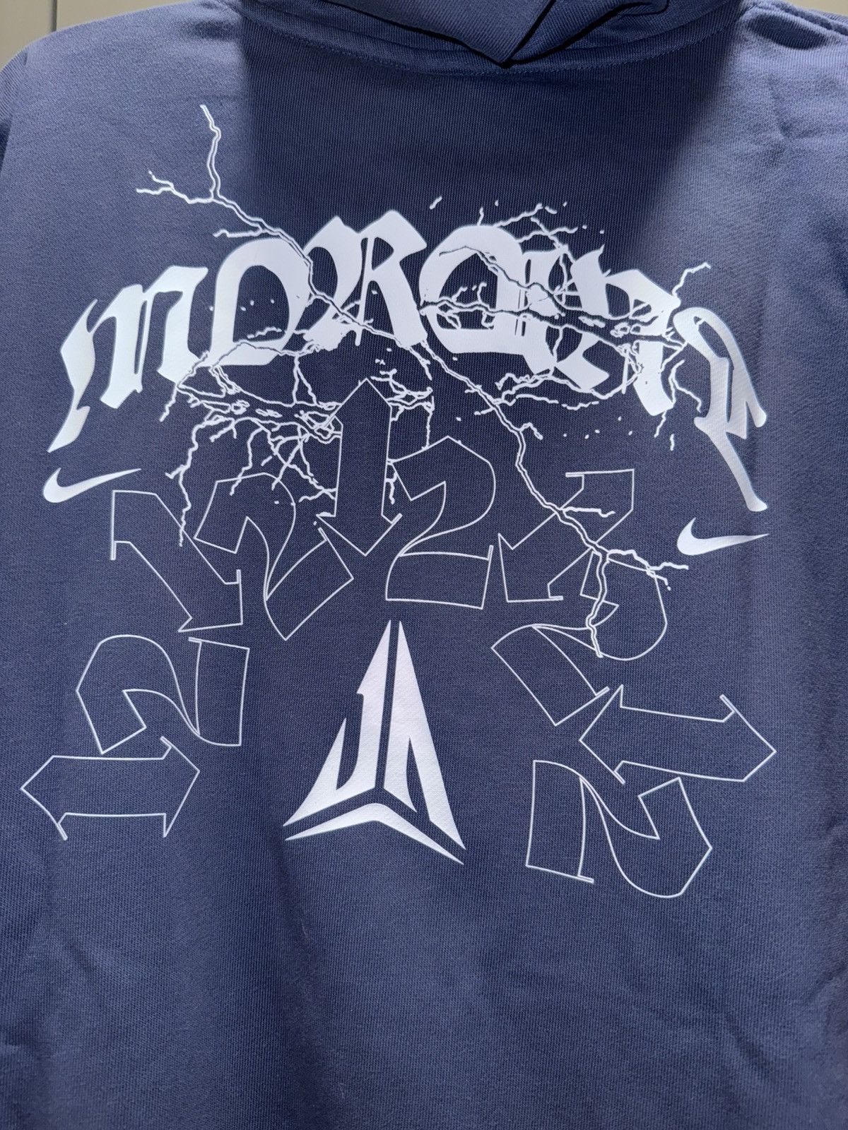 Nike Nike Ja Morant Standard Issue Hoodie Navy Blue Men’s Sz: XL Size US XL / EU 56 / 4 - 8 Thumbnail