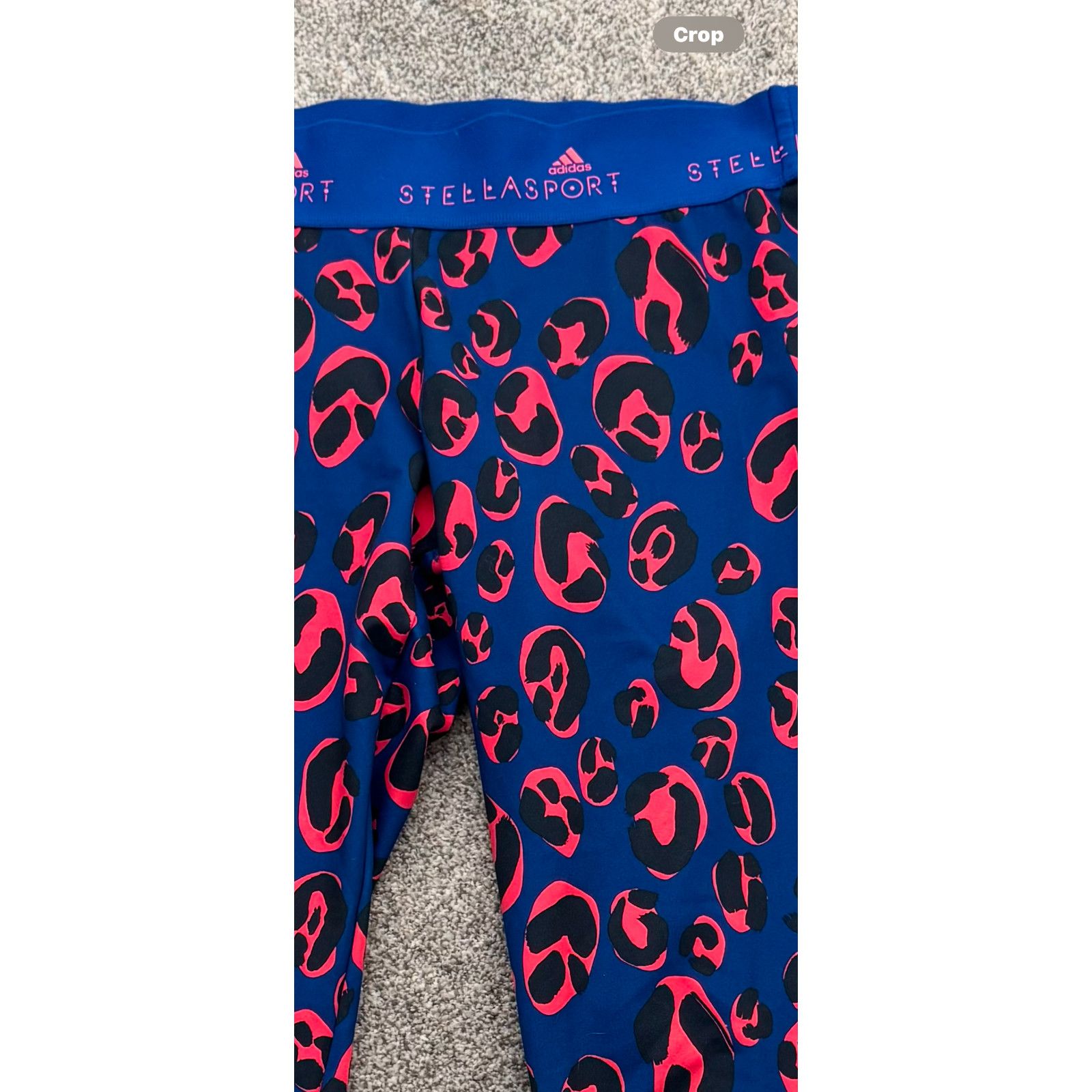 Adidas Adidas Stellasport Leggings Womens Medium Climalite Gym Yoga Size 28" / US 6 / IT 42 - 2 Thumbnail
