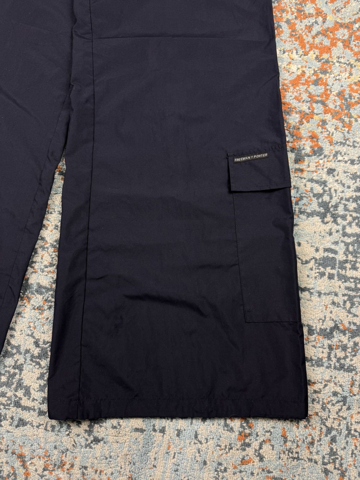 Freeman T. Porter × Vintage Vintage 90s Freeman Porter ultra baggy flared track pants Size US 34 / EU 50 - 7 Thumbnail