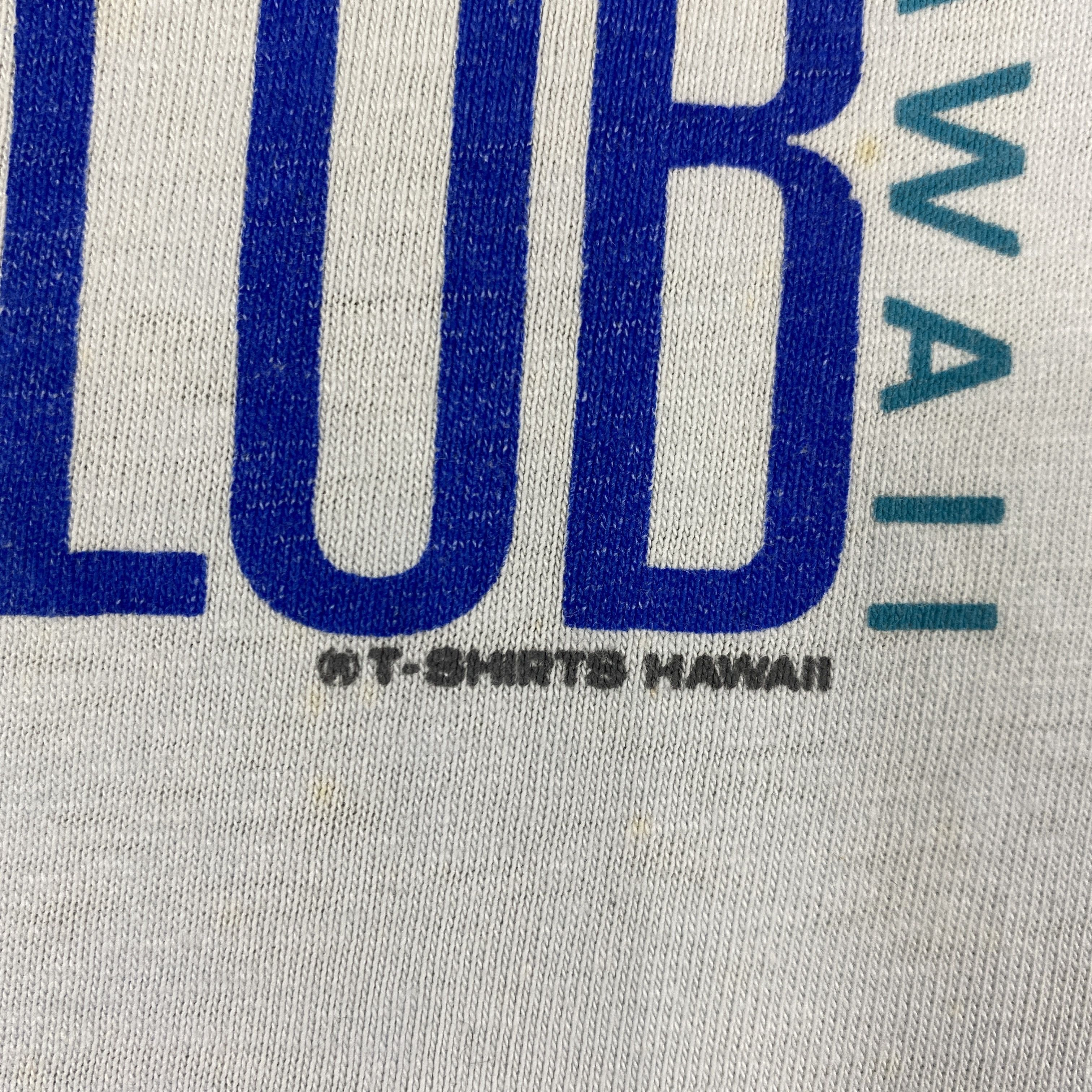 Vintage Vintage Waimea Bay Surf Club Hawaii T-Shirt - L008 Size US S / EU 44-46 / 1 - 6 Thumbnail