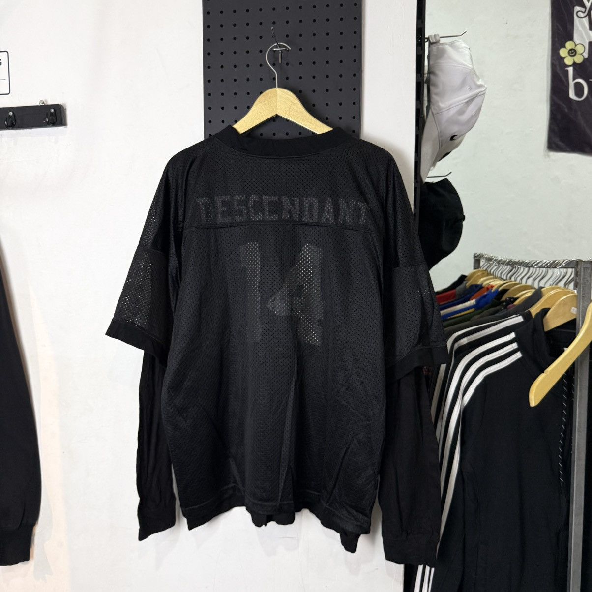Descendant RARE💥 DESCENDANT 17AW layered mesh football black BTS jin Size US XL / EU 56 / 4 - 3 Thumbnail