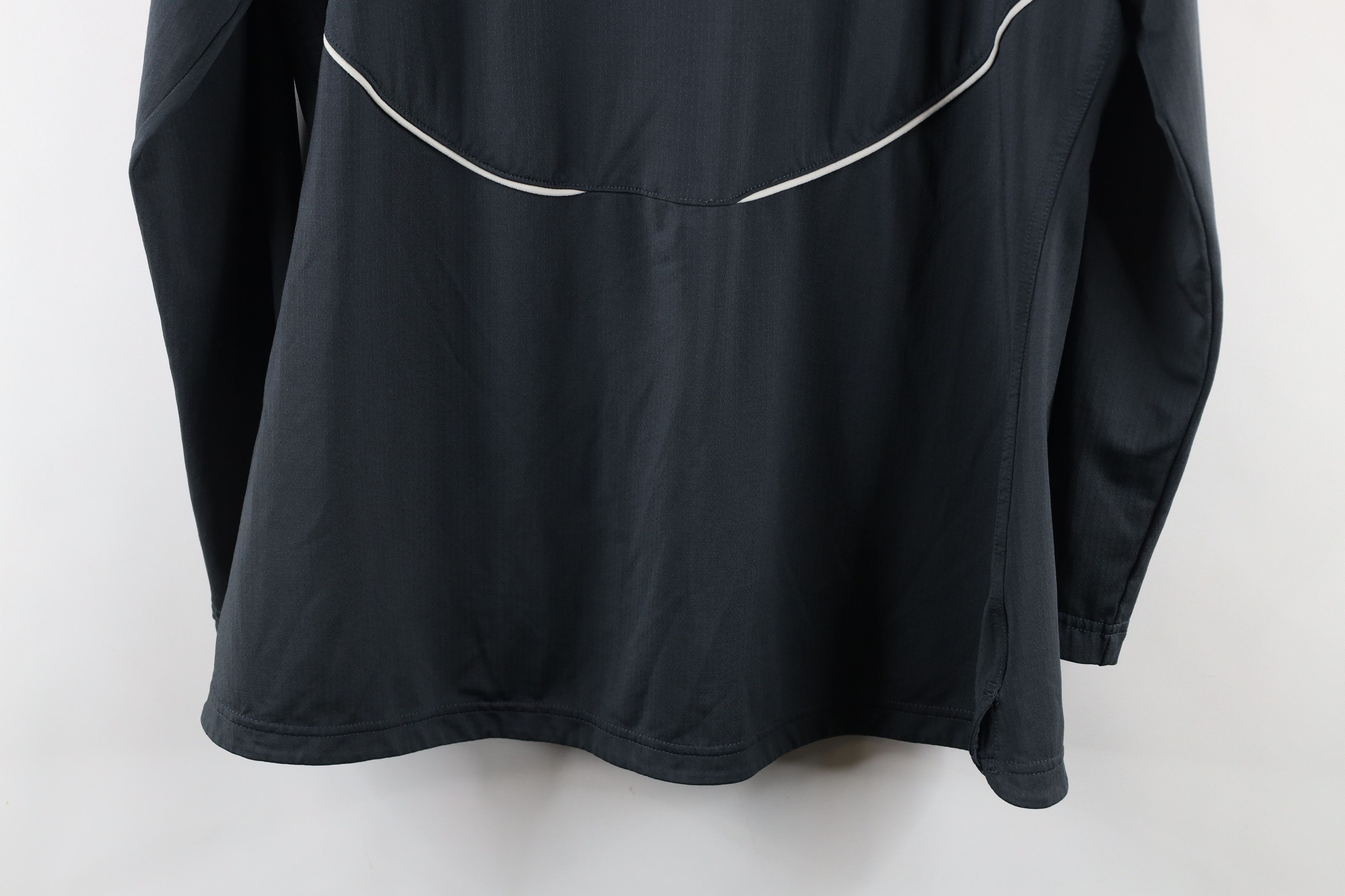 Nike × Vintage Nike Mini Swoosh Villanova University Half Zip Polo Shirt Size XL / US 12-14 / IT 48-50 - 12 Thumbnail