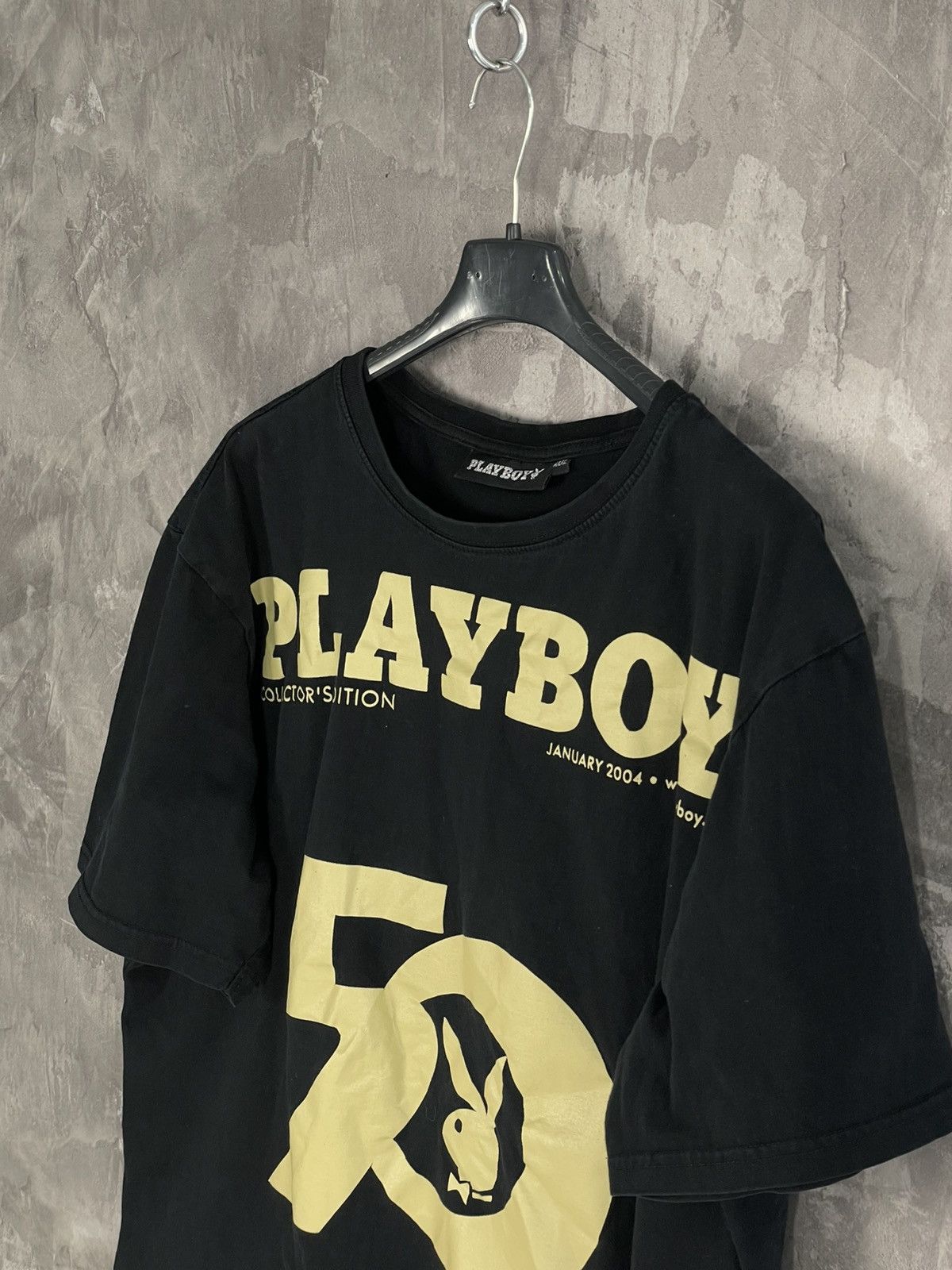 Designer × Playboy × Vintage Y2K Glamour Playboy Magazine Promo T shirt Size US XXL / EU 58 / 5 - 7 Thumbnail
