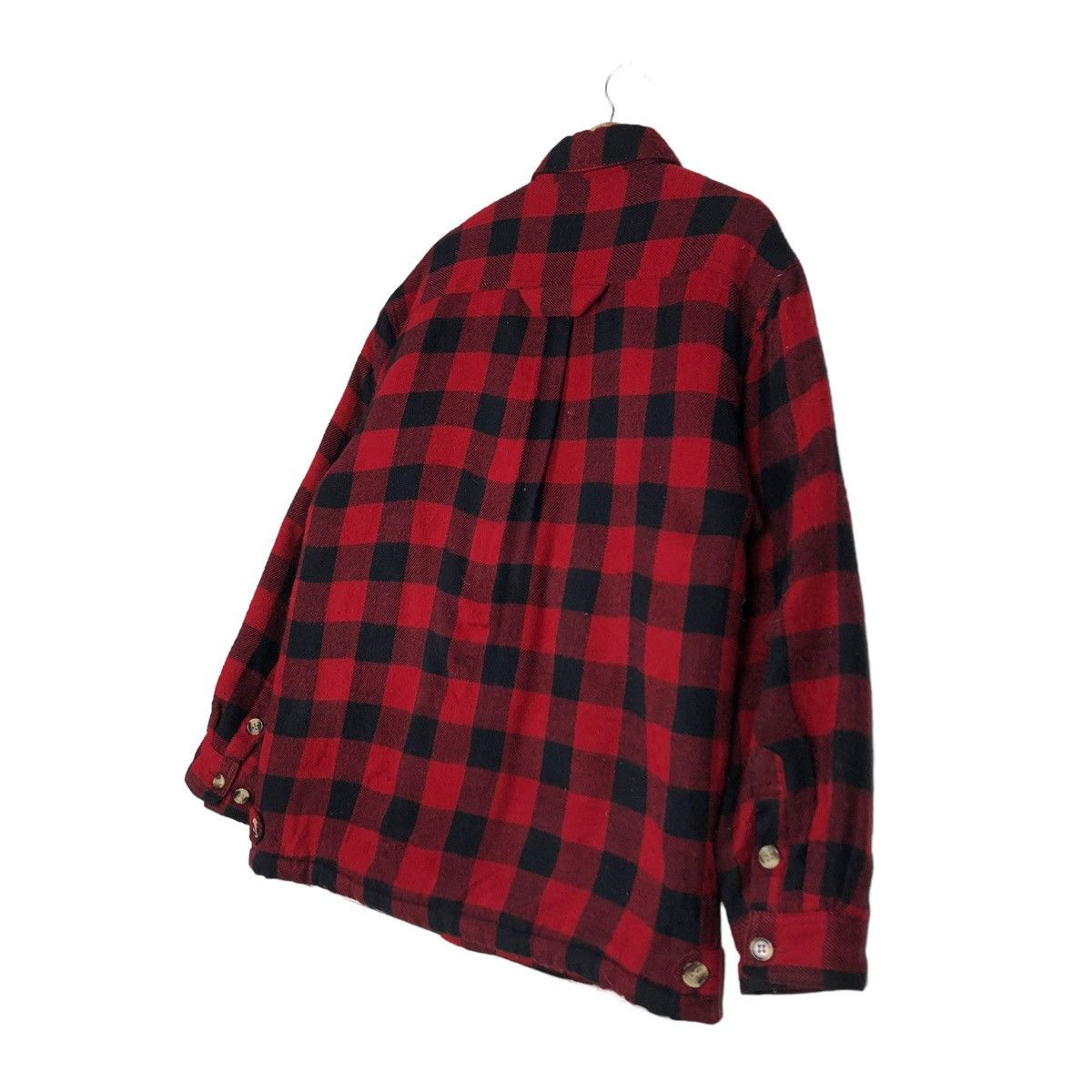 Flannel 🔥WOOL FLANNEL JACKET TARTAN CHECK DESIGN BUGLE ISSEY MIYAKE Size US L / EU 52-54 / 3 - 10 Thumbnail