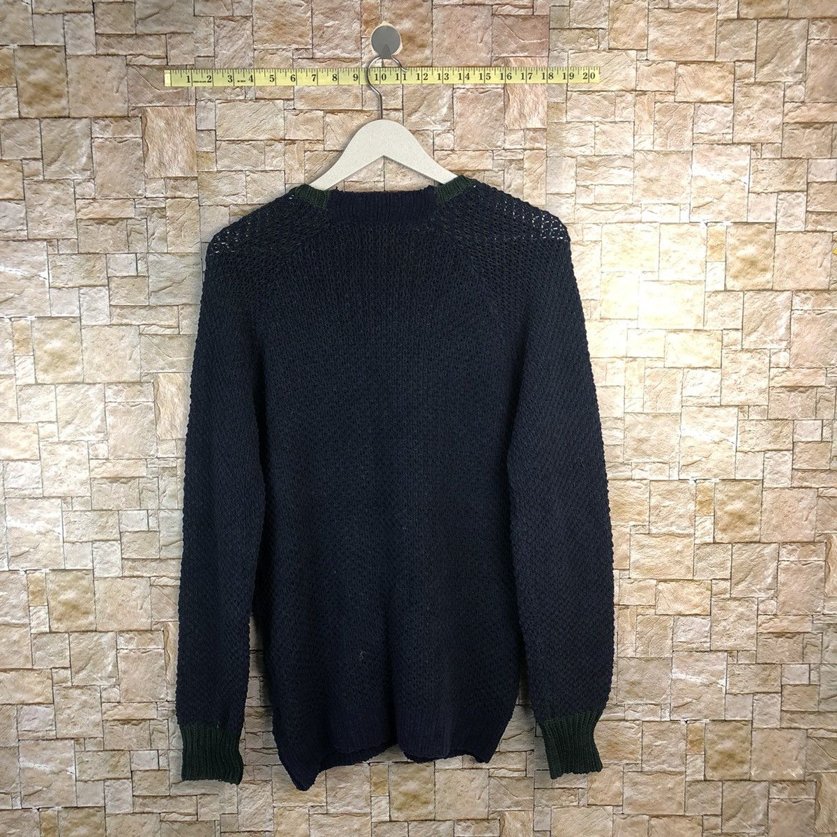 Homespun Knitwear × Japanese Brand RNA N Dark Blue Knitwear sweatshirt #A907 Size US S / EU 44-46 / 1 - 12 Thumbnail
