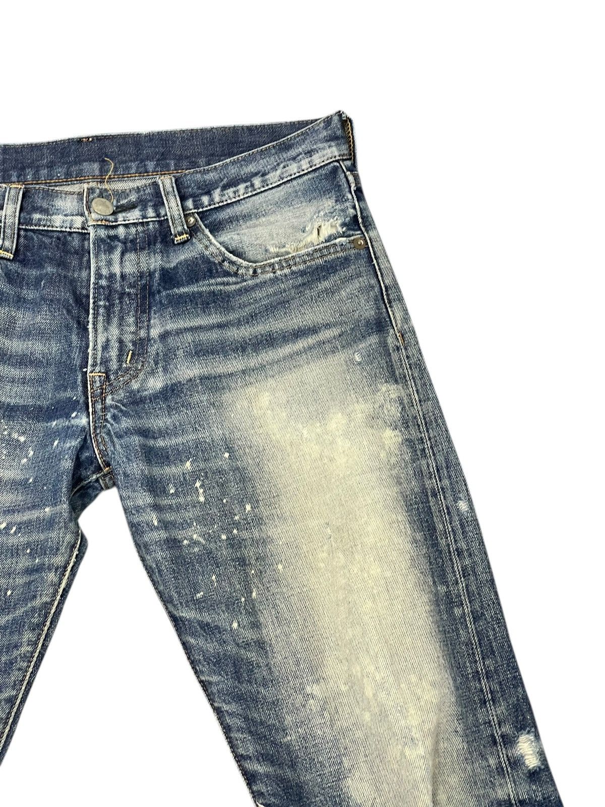 Le Grande Bleu (L.G.B.) Slim Jeans Rna Distress margiela amiri helmut erd cdg 4🟦1 Size US 30 / EU 46 - 7 Thumbnail