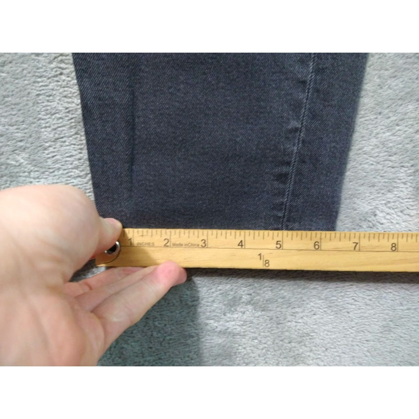 American Eagle Outfitters American Eagle Jeans Women 6 Black Denim Mom Stretch High Rise Festival Womens Size 30" / US 8 / IT 44 - 6 Thumbnail