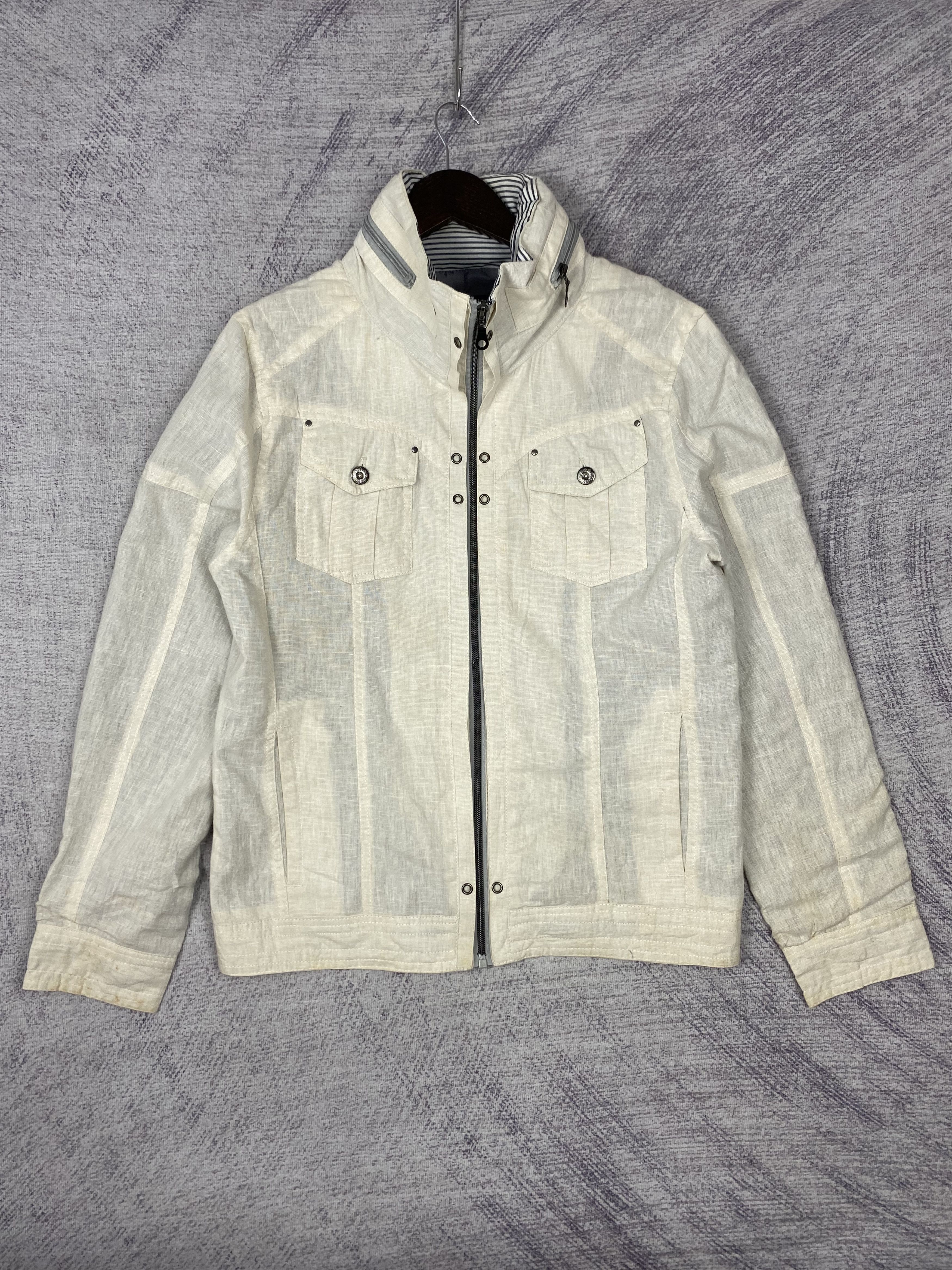 Japanese Brand Vintage Create Berefoot Multi Pocket Zip Up Light Jacket Size US L / EU 52-54 / 3 - 1 Thumbnail