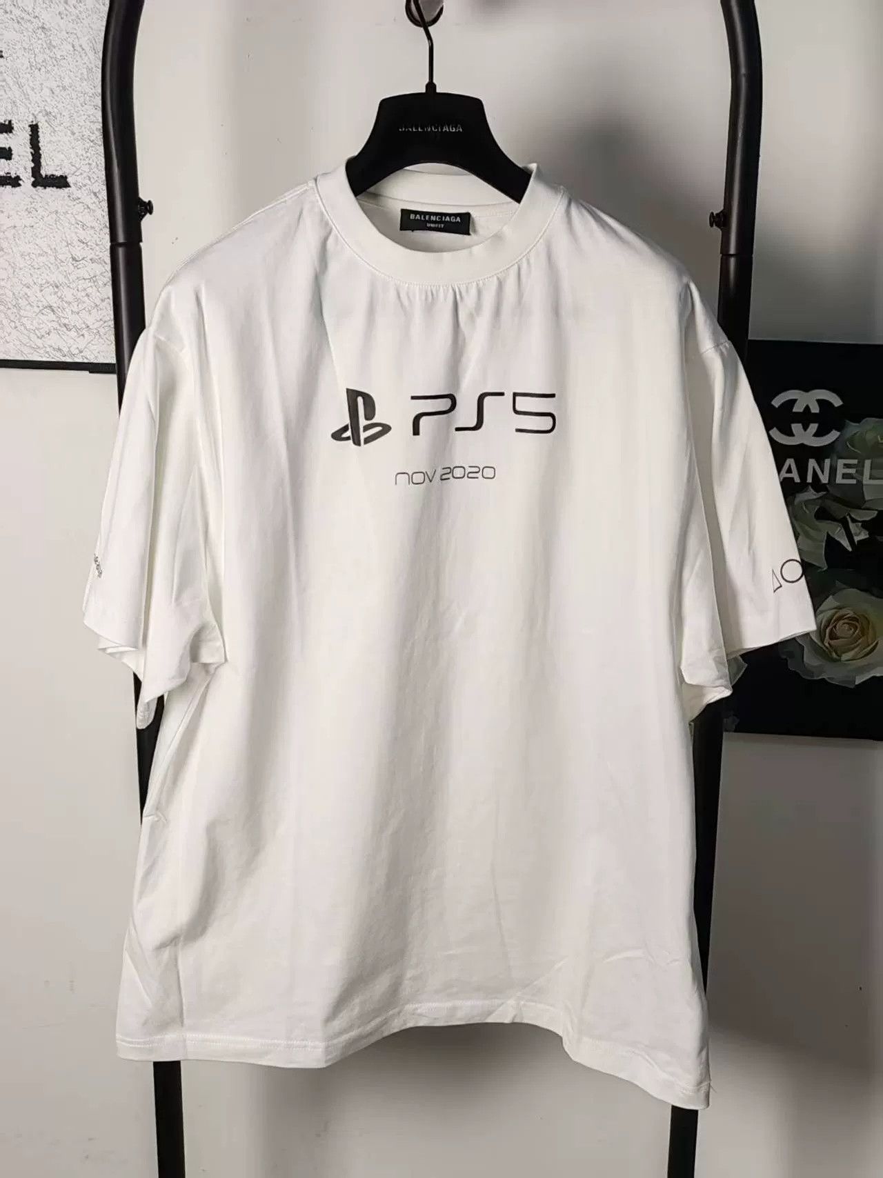 Balenciaga Balenciaga Logo Short Sleeve T-Shirt Size US M / EU 48-50 / 2 - 1 Thumbnail