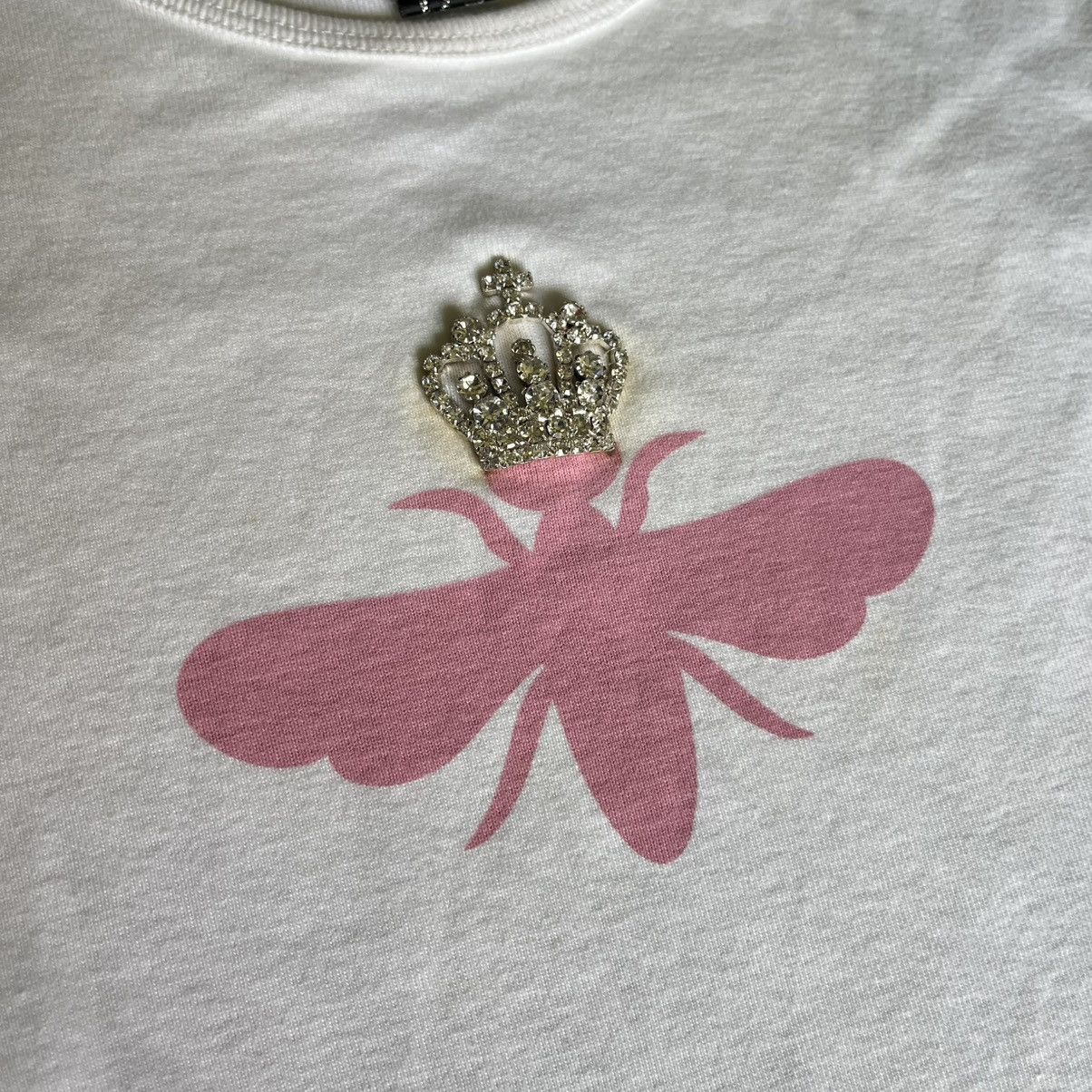 Vintage Vintage Y2K My Flat in London Queen Bee Crown Longsleeve Tee Size M / US 6-8 / IT 42-44 - 4 Thumbnail