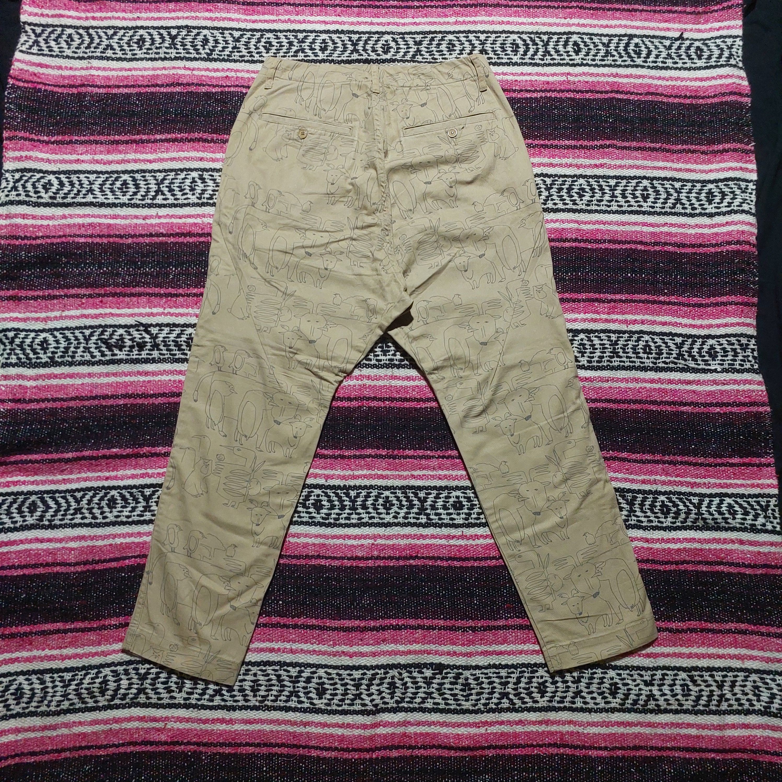 Issey Miyake × Ne-Net Ne-Net animal casual pants Size US 30 / EU 46 - 4 Thumbnail