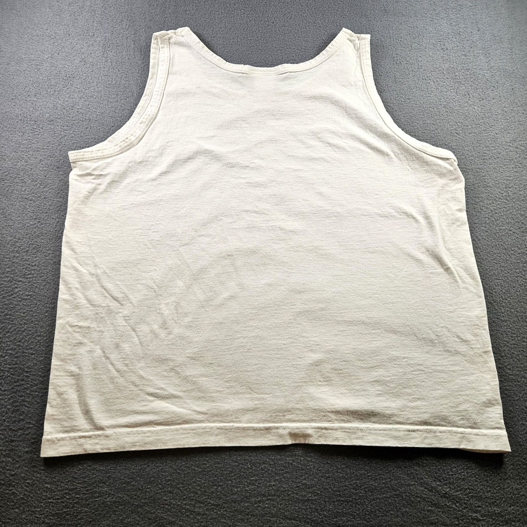 Chase Authentics VINTAGE Dale Earnhardt Tank Top Womens XL USA 90s Chase Authentics White Sleeveless Scoop Neck Sports shirt Size XL / US 12-14 / IT 48-50 - 7 Thumbnail