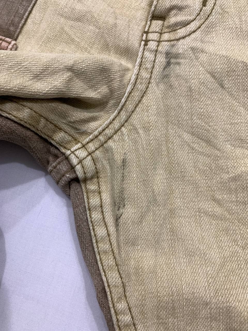 Japanese Brand 2000s Studio Ecru Japan Bush Pant Size US 31 - 11 Thumbnail