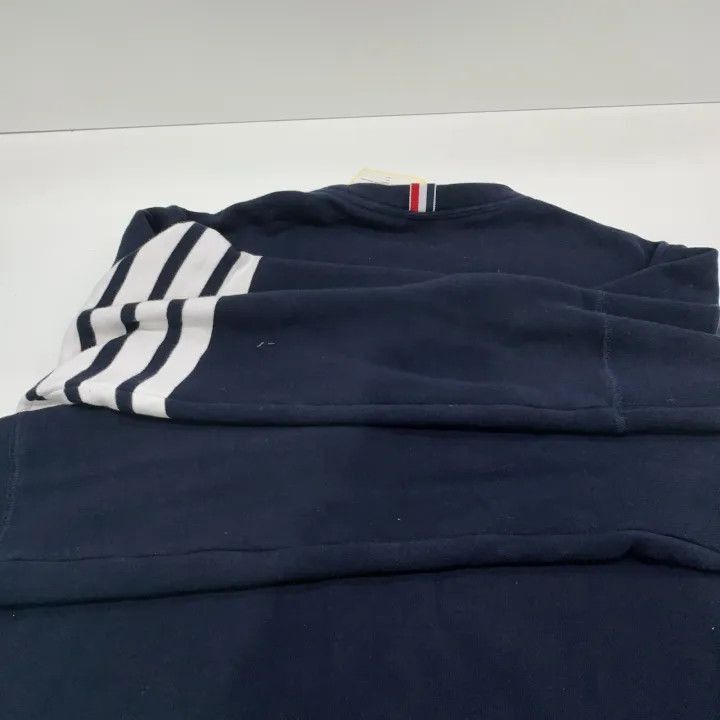 Thom Browne Thom Browne Classic Striped Pullover Sweatshirt -2507 Size US XXL / EU 58 / 5 - 5 Thumbnail